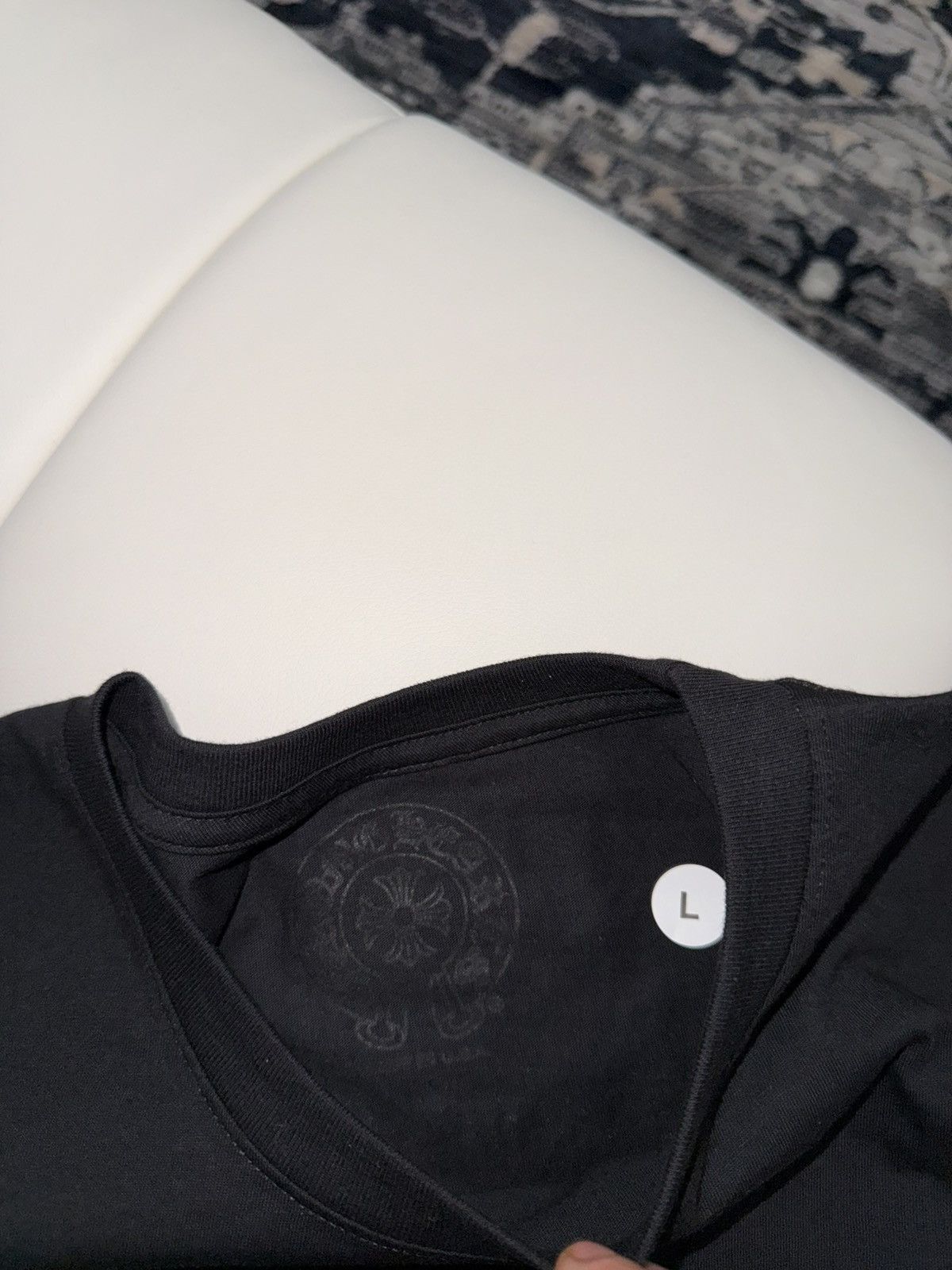 Chrome Hearts Chrome hearts foti logo t shirt Size US L / EU 52-54 / 3 - 8 Thumbnail