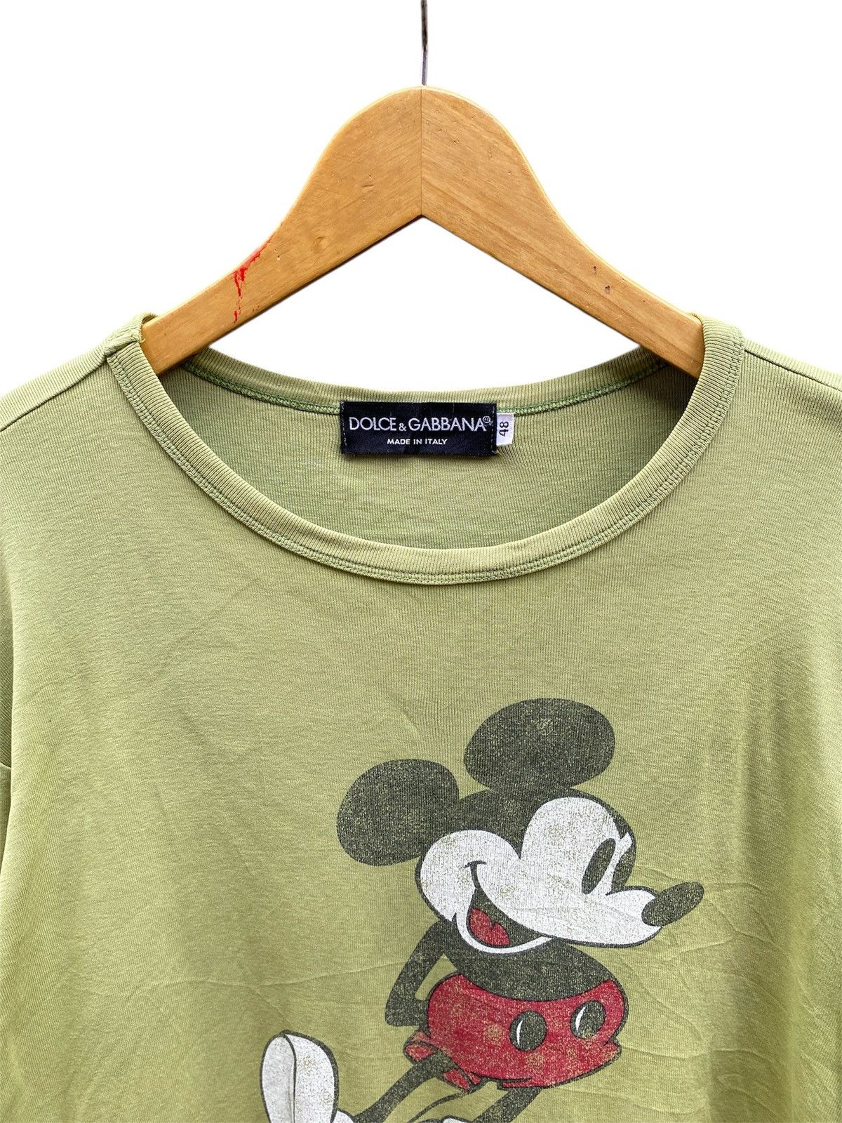 Dolce & Gabbana Dolce & Gabbana X Mickey Mouse Long Sleeve Size US M / EU 48-50 / 2 - 3 Thumbnail