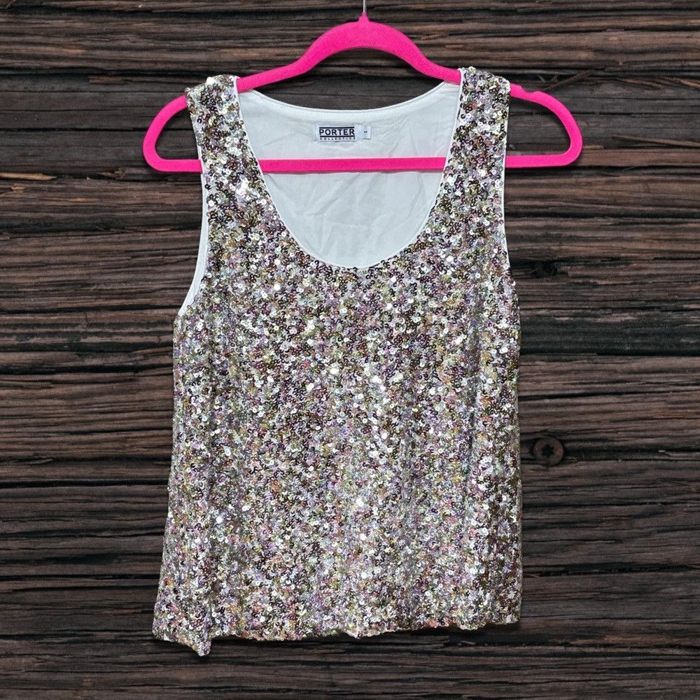 Other Porter Collective Sequin Tank Size S / US 4 / IT 40 - 1 Thumbnail