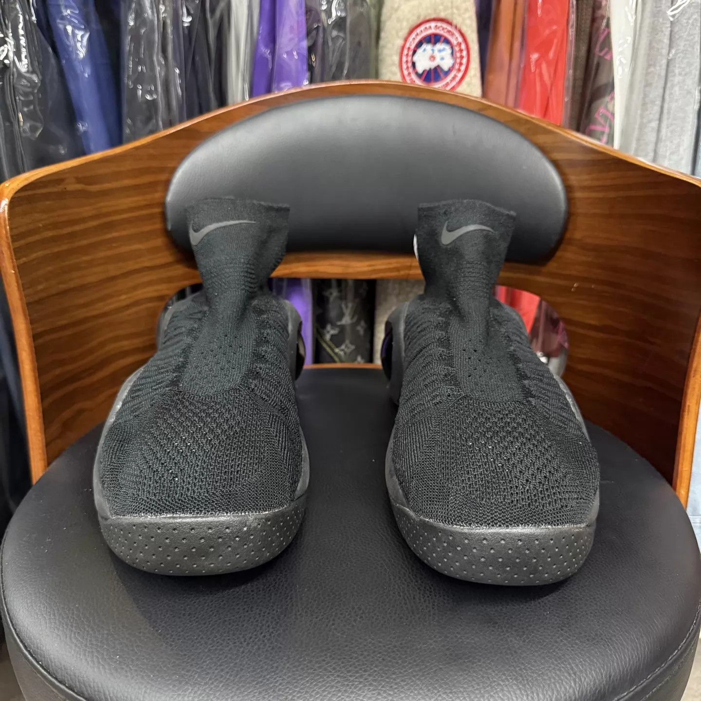 Nike Nike Air Flight Bonafide Triple Black 'Big Eyes' 44.5 Size US 11.5 / EU 44-45 - 2 Thumbnail