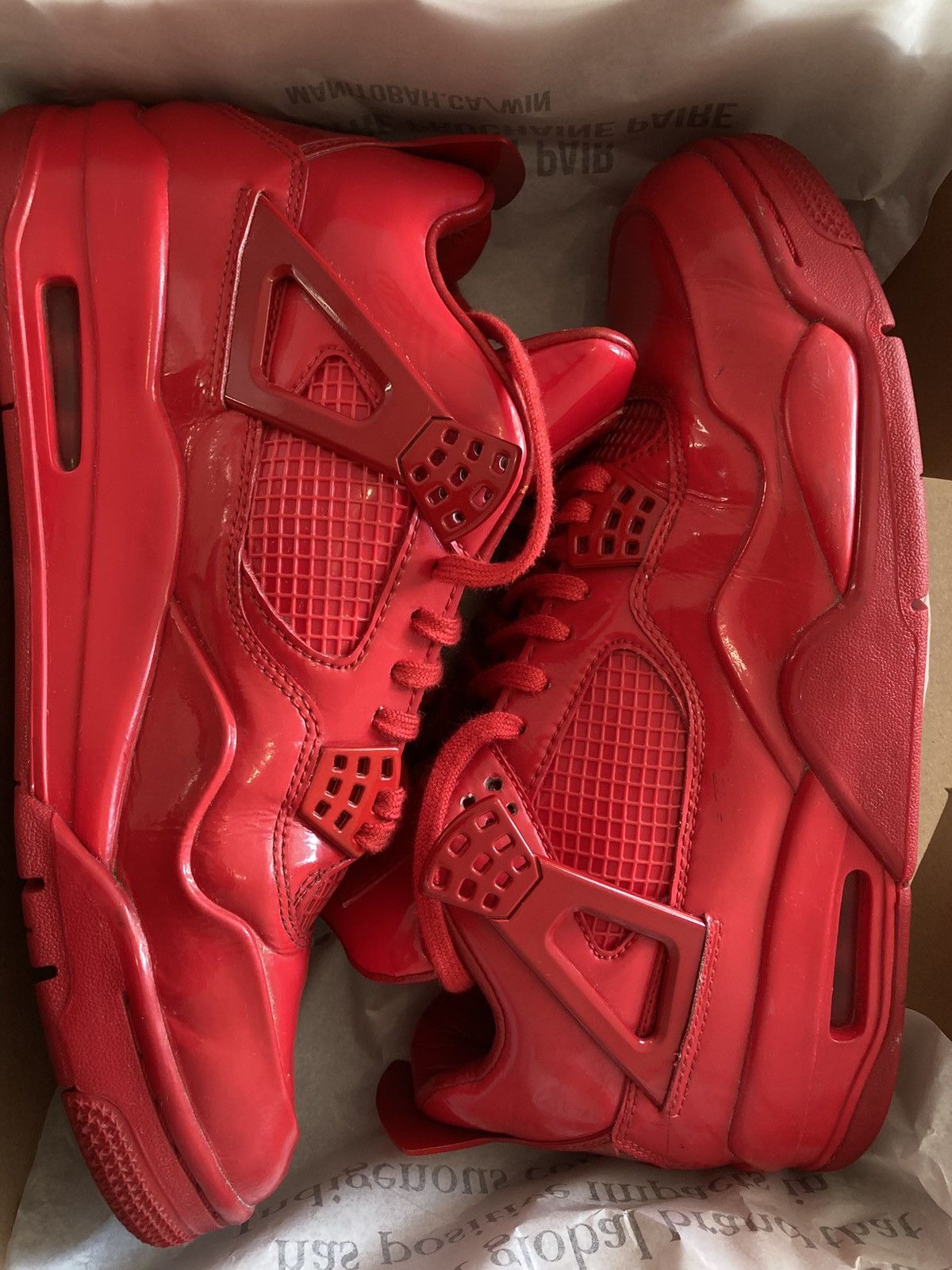 Jordan Brand Jordan 4 Retro 11Lab4 Red Size US 8.5 / EU 41-42 - 1 Thumbnail