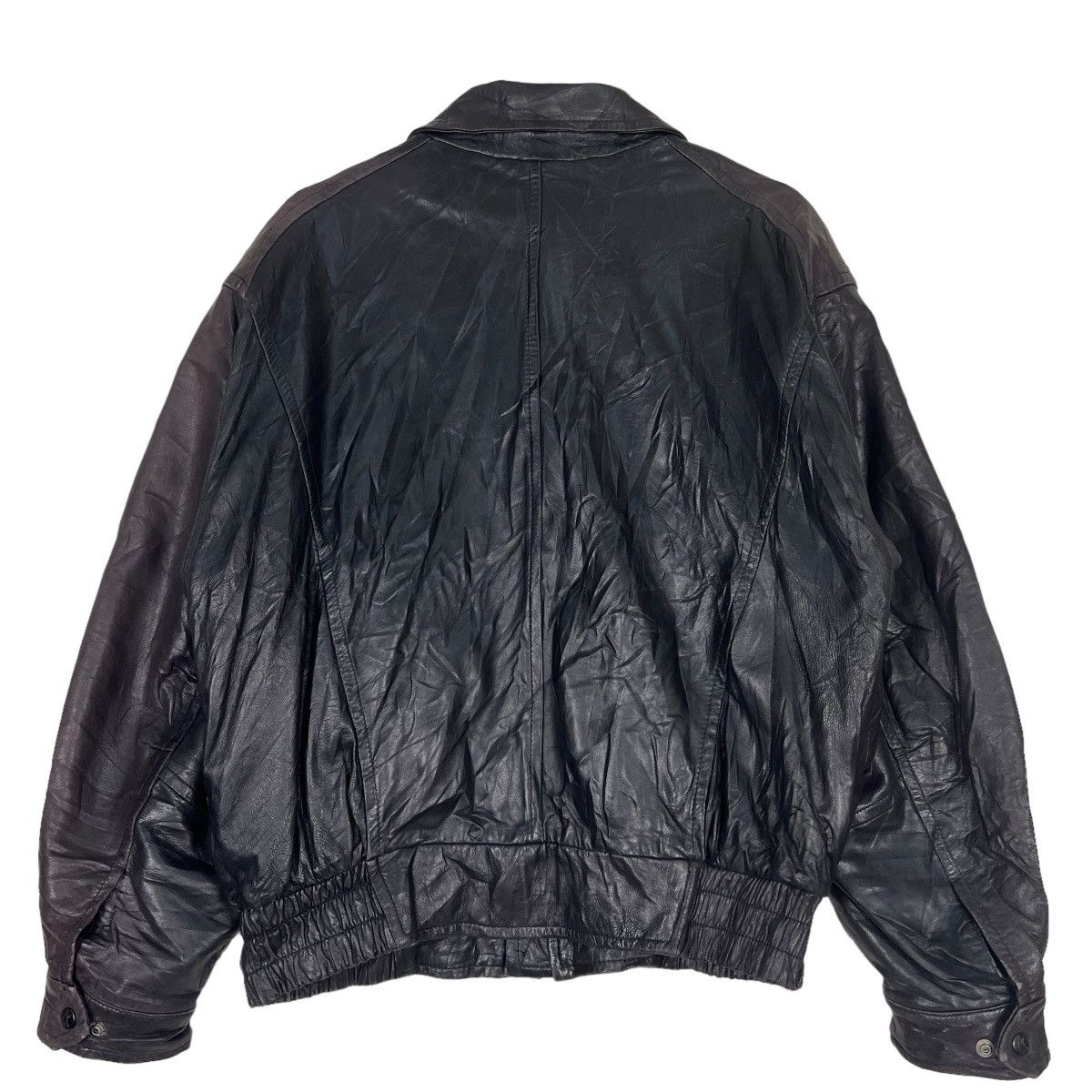 Japanese Brand 🔥 ARCHIVES KA UOMO LEATHER BOMBER JACKET Size US L / EU 52-54 / 3 - 8 Thumbnail