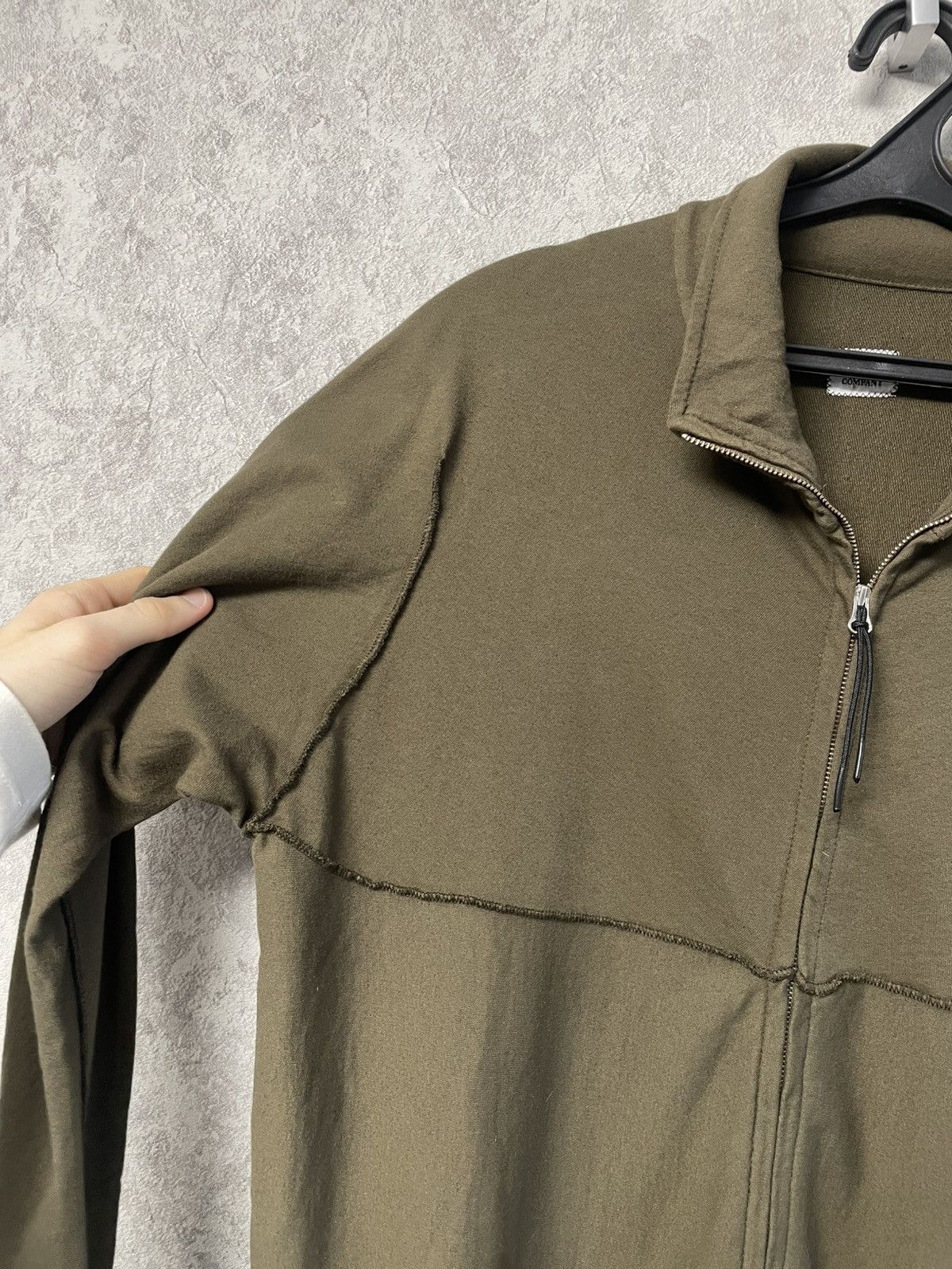 C.P. Company Vintage Style C.P. Company Olive Sweatshirt Zip Jacket Size US L / EU 52-54 / 3 - 6 Thumbnail