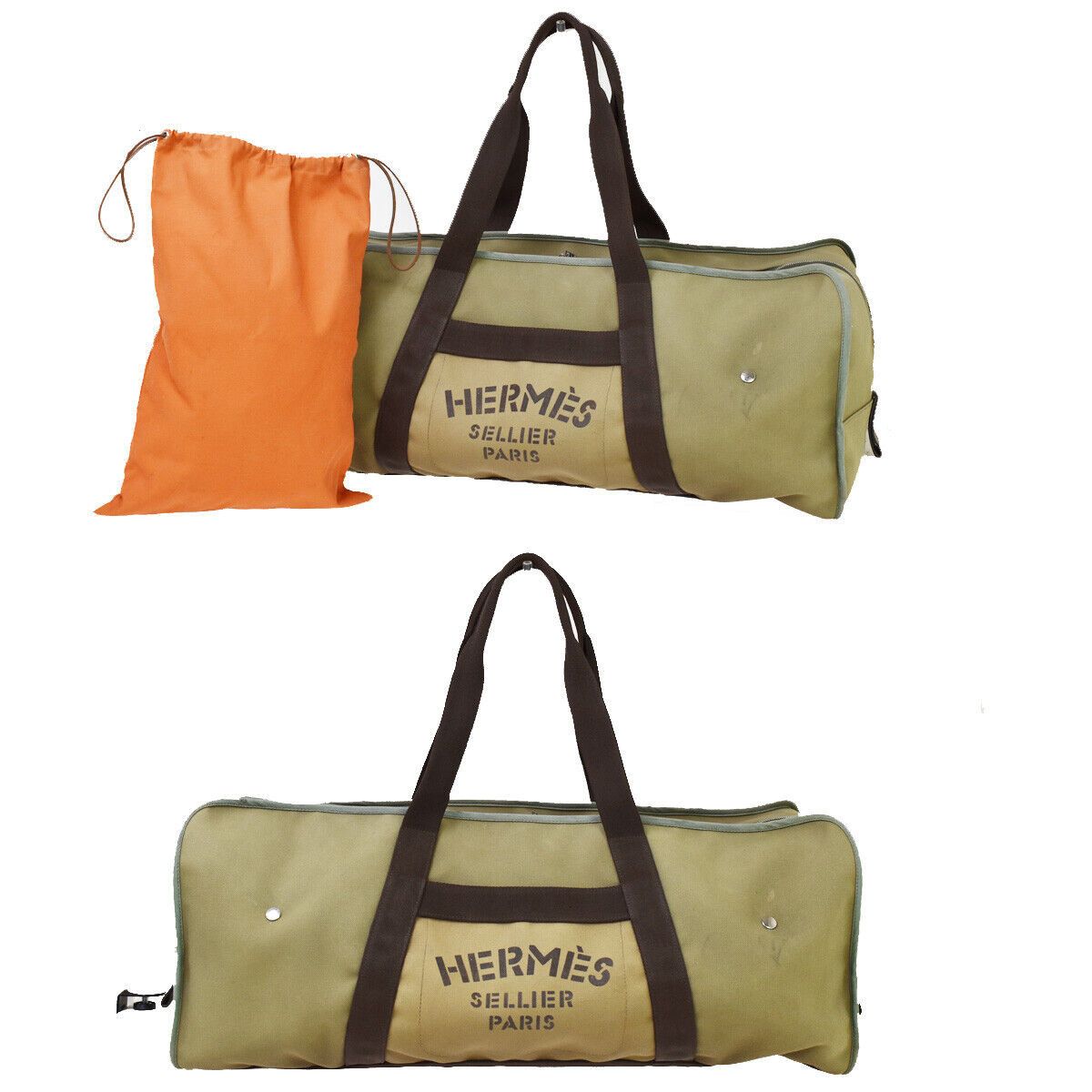 image of Hermes Groom Travel in Khaki, Women's