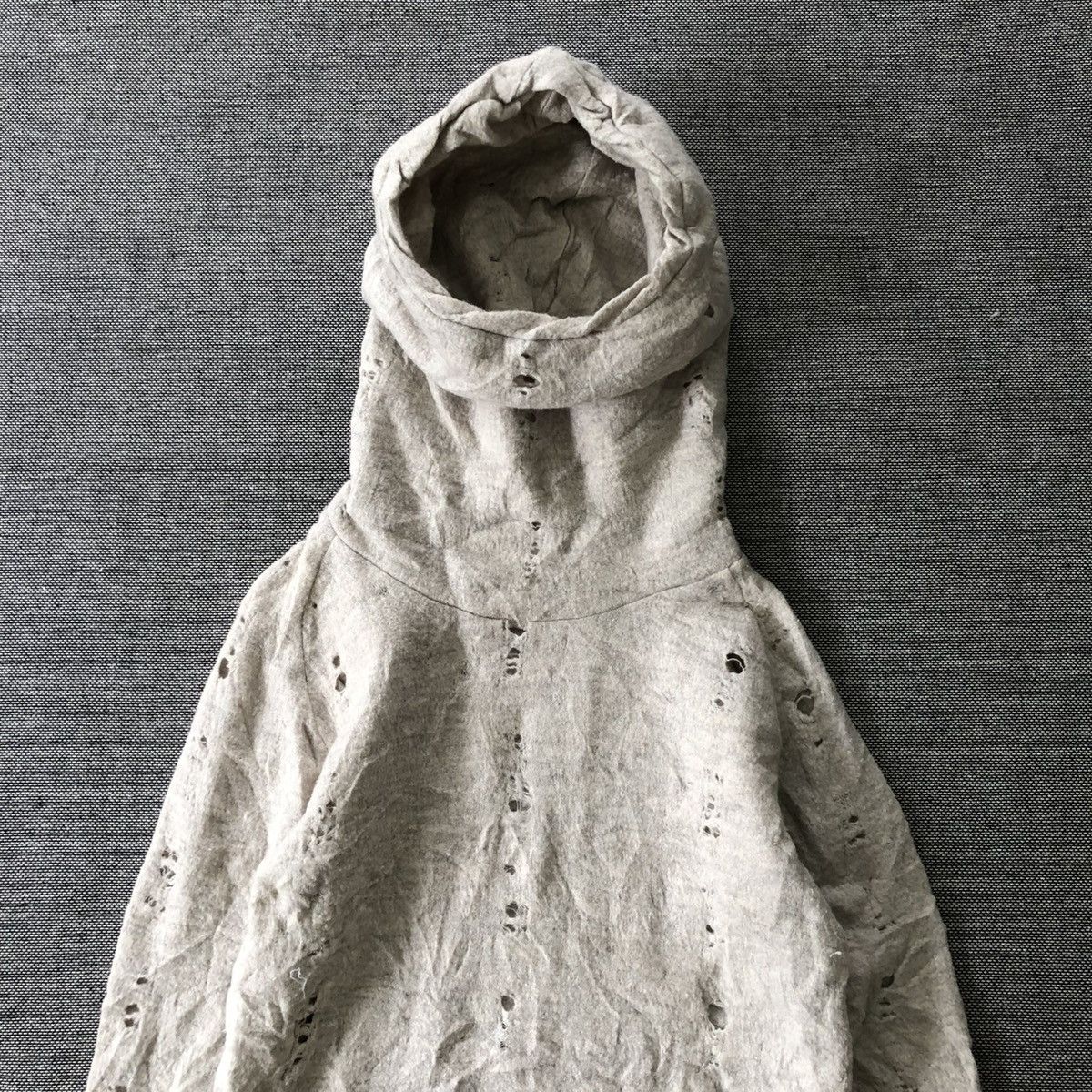 Maison MIHARA YASUHIRO MIHARAYASUHIRO Distressed Style Loungewear Cowl Neck Sweater Size M / US 6-8 / IT 42-44 - 3 Thumbnail