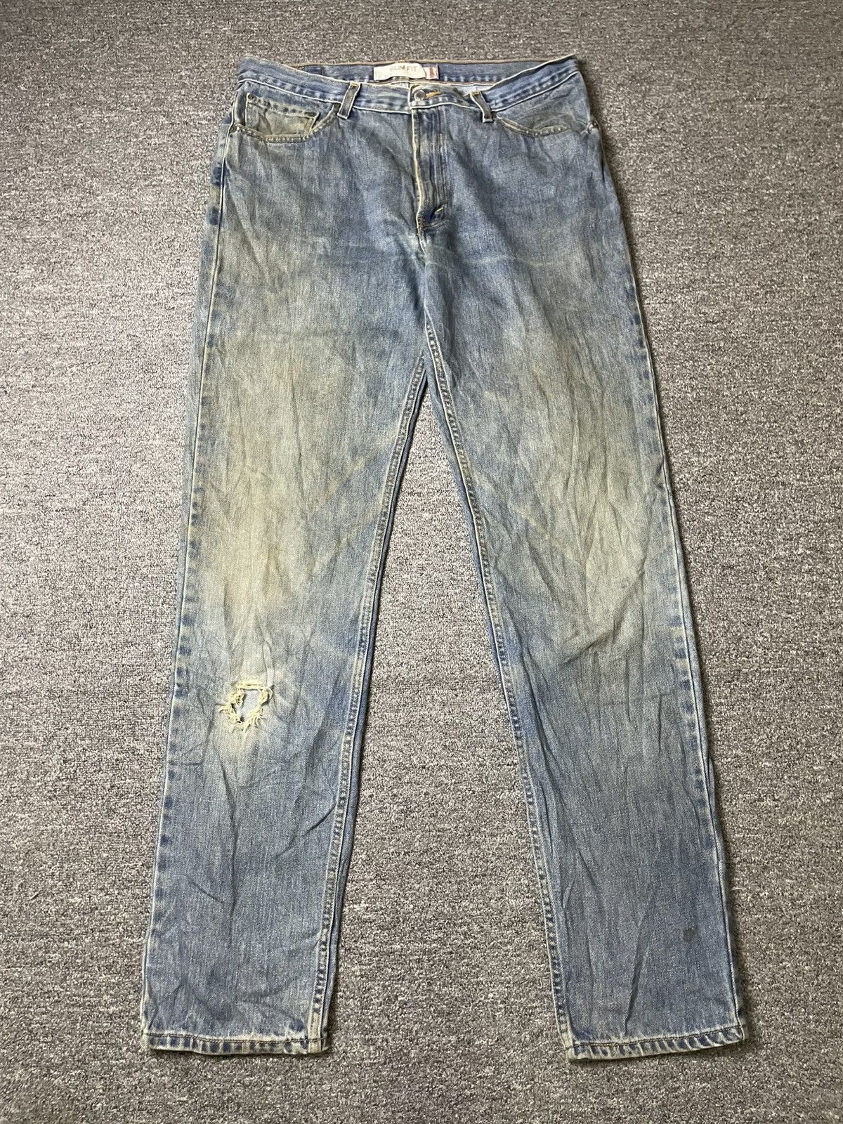 Levi's × Vintage LEVIS STRAUSS & Co 512 Slim Fit Jeans (106) Size US 35 - 1 Thumbnail