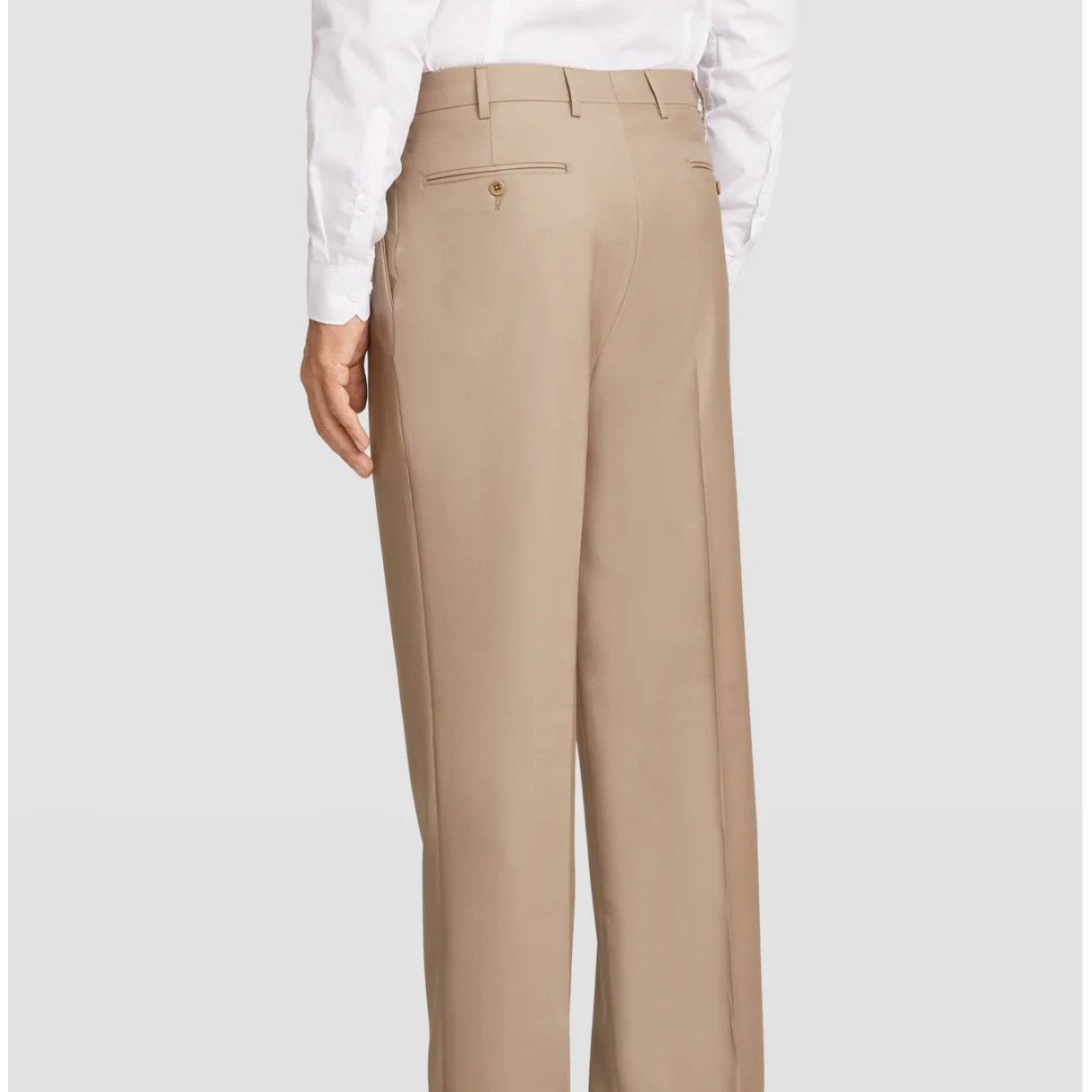 Zanella Zanella $350 Dress Pants Mens Size 33 Bennett Double Pleated Size 34S - 7 Thumbnail