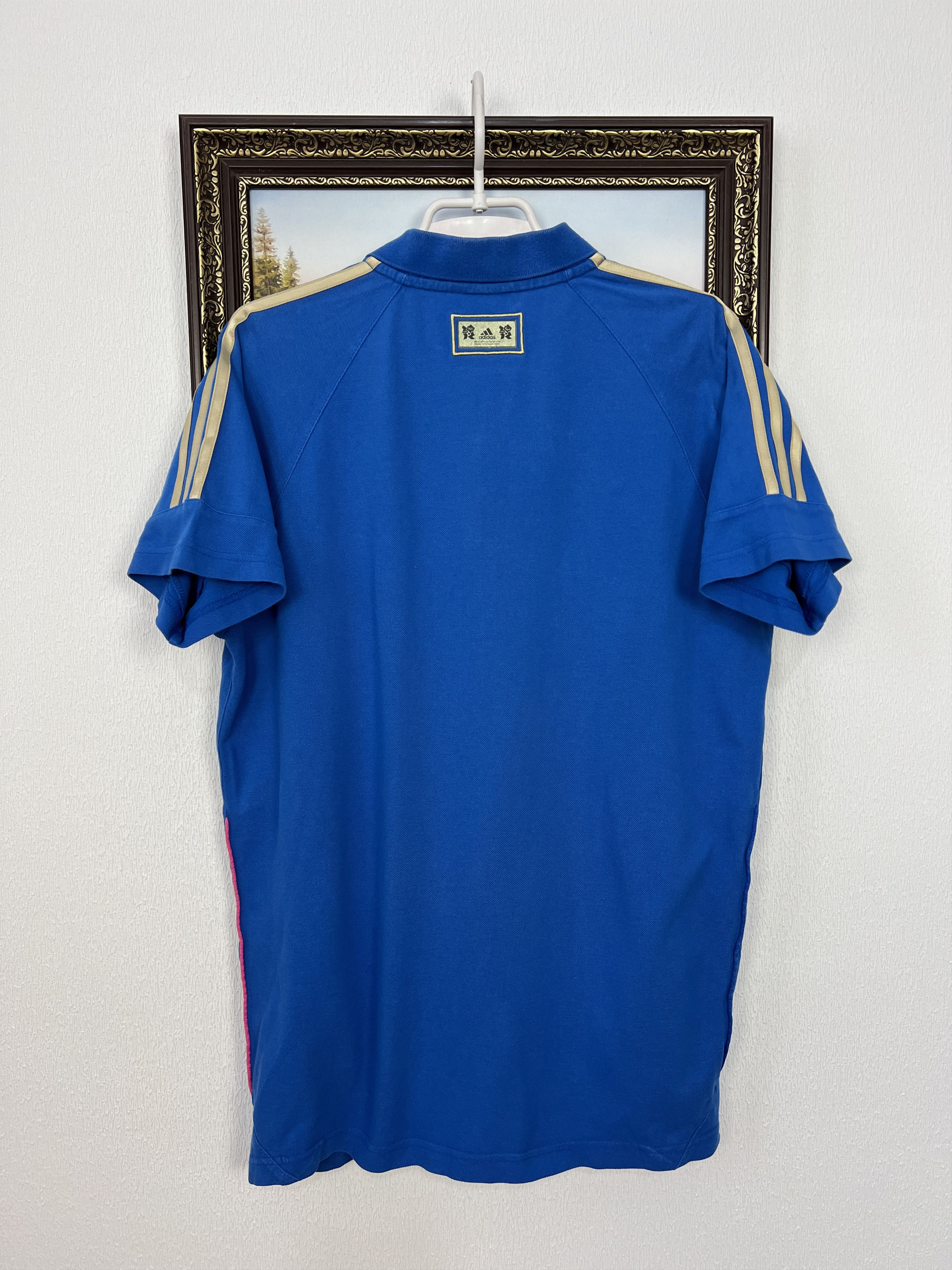 Adidas Great Britain London Olympics National Team Shirt Jersey Size US L / EU 52-54 / 3 - 8 Thumbnail