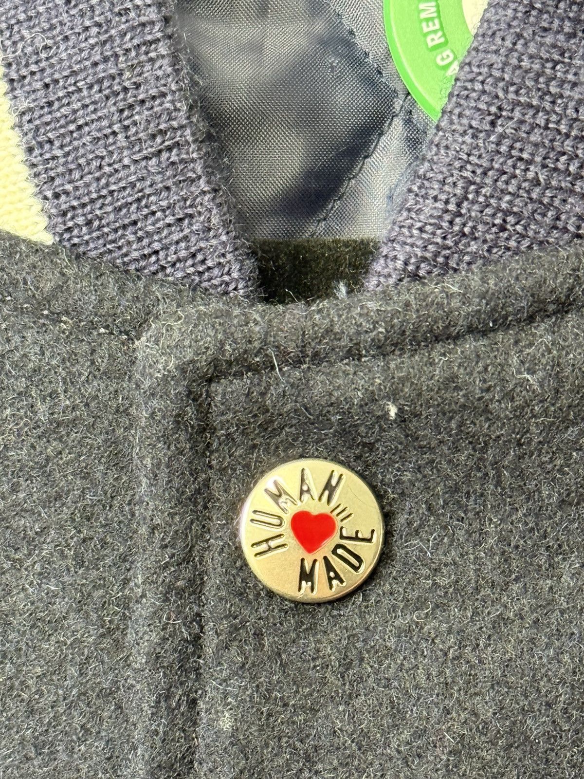 Human Made × Kaws Kaws x Human Made “Kaws Made” Varsity Jacket Size US M / EU 48-50 / 2 - 6 Thumbnail