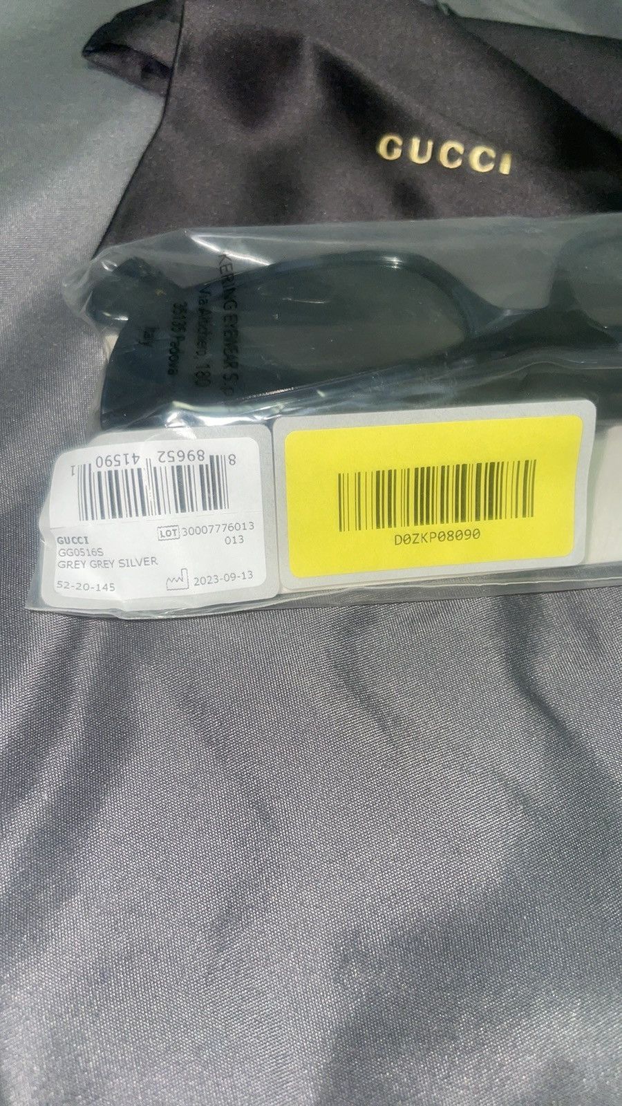 Gucci Gucci Rectangle Sunglasses GG0516S-013 Size ONE SIZE - 13 Thumbnail