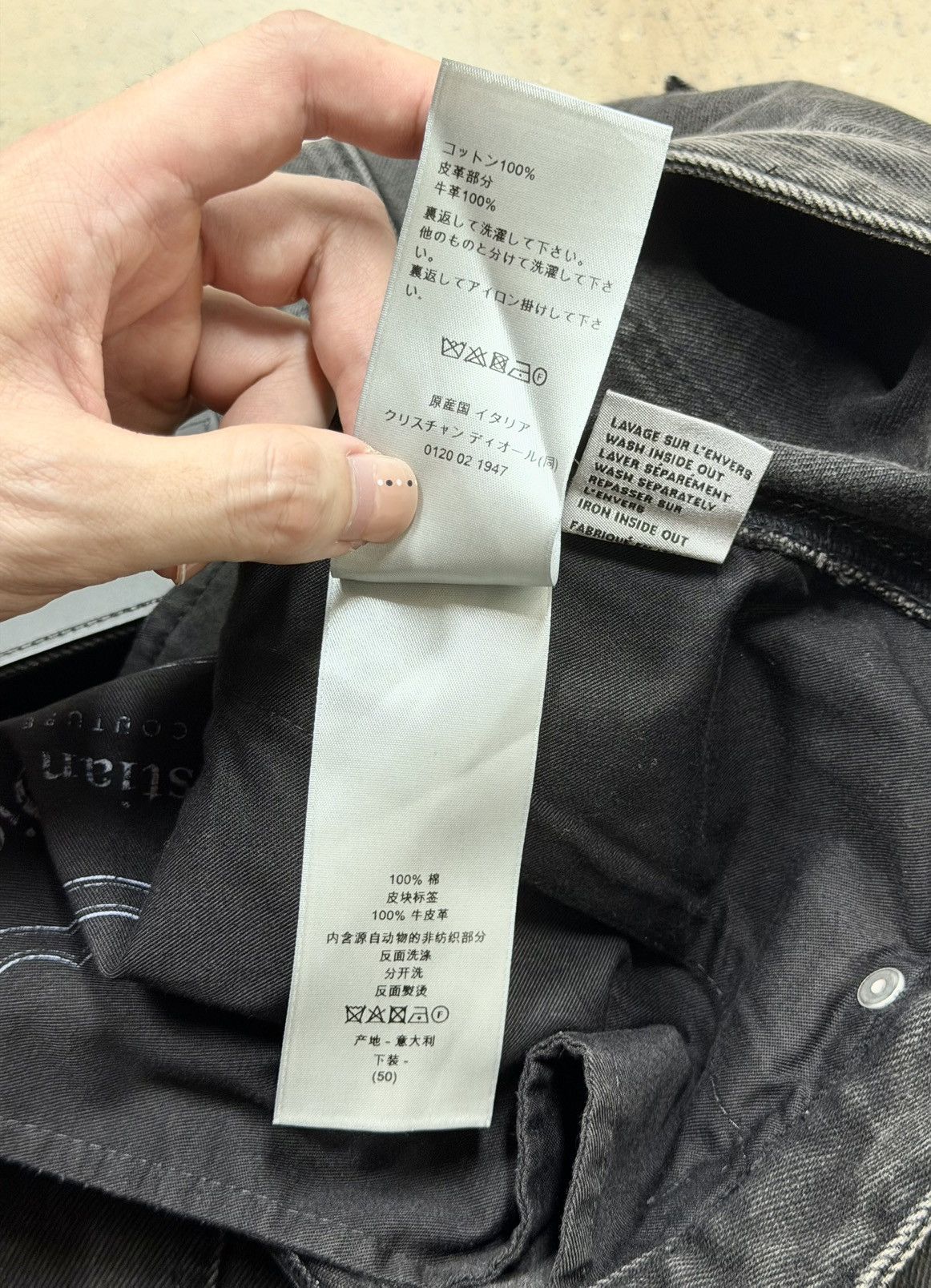 Dior Dior 24ss Double Knee Denim Pant/ Jeans Size US 34 / EU 50 - 13 Thumbnail