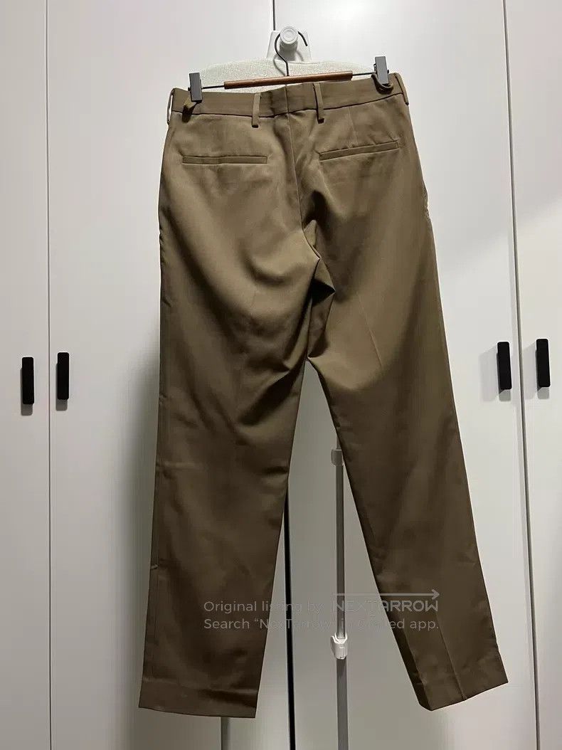 Helmut Lang Helmut Lang size 29 Brown Wool Straight Leg Trousers Size 36R - 2 Thumbnail
