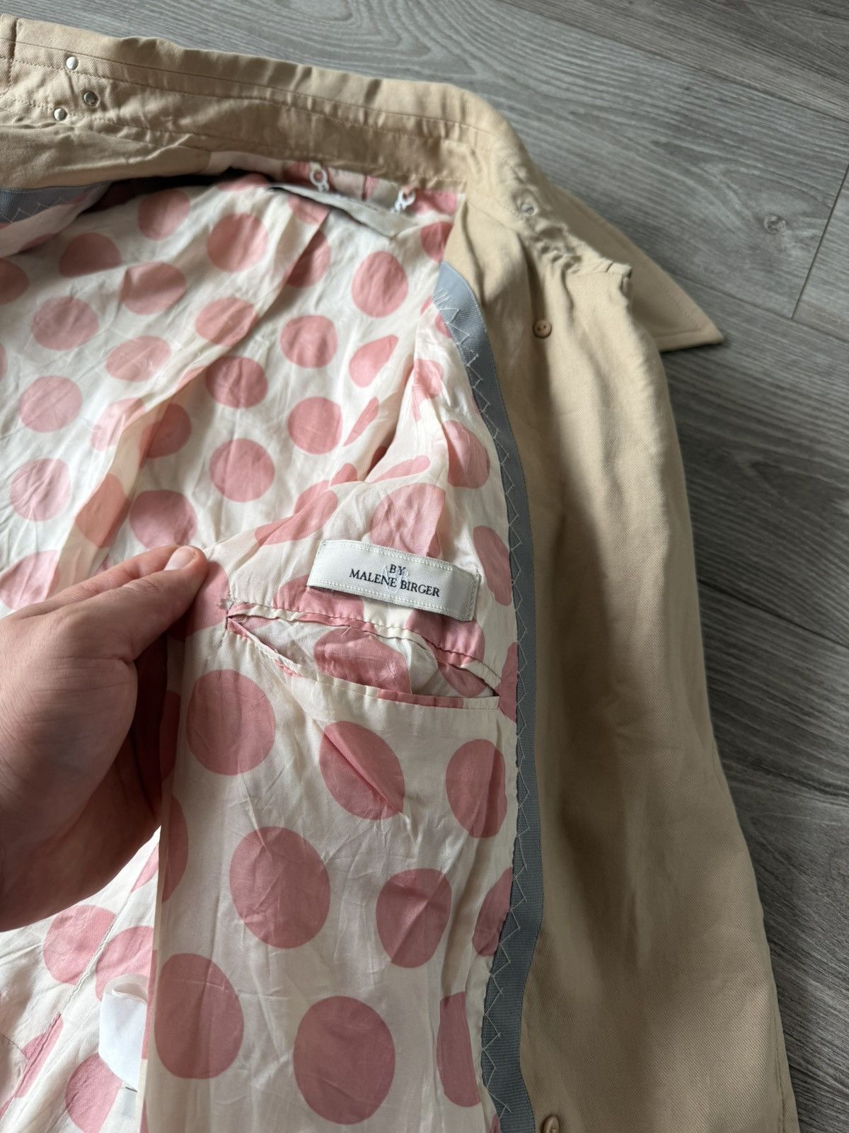 By Malene Birger By Malene Birger Luxury Brown Beige Coat Size XS / US 0-2 / IT 36-38 - 21 Thumbnail