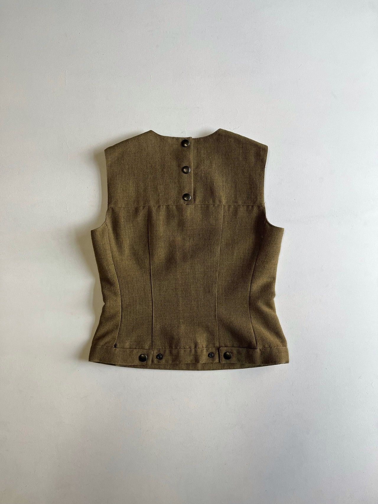 Miu Miu MIU MIU 1999AW Wool Vest Size S / US 4 / IT 40 - 4 Thumbnail