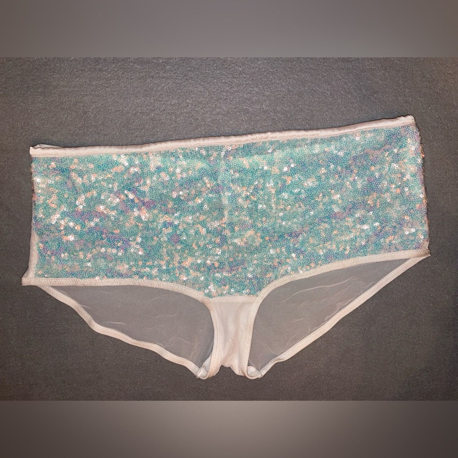 Victoria's Secret Victoria’s Secret Panty Sequin Sheer Iridescent Sparkle Size ONE SIZE - 2 Thumbnail