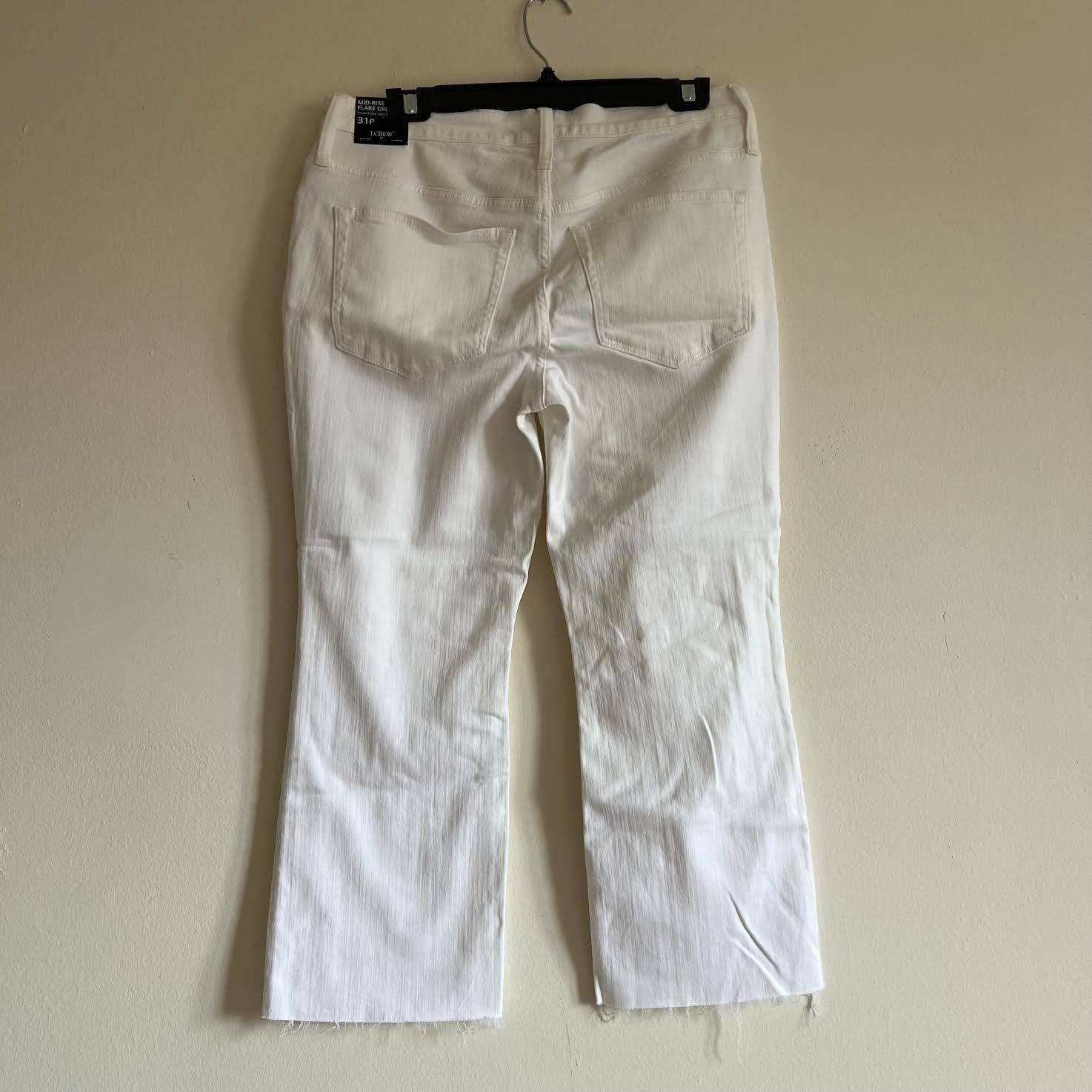 J.Crew J. Crew mid-rise flare crop jeans size 31 petite Size 31" - 3 Thumbnail