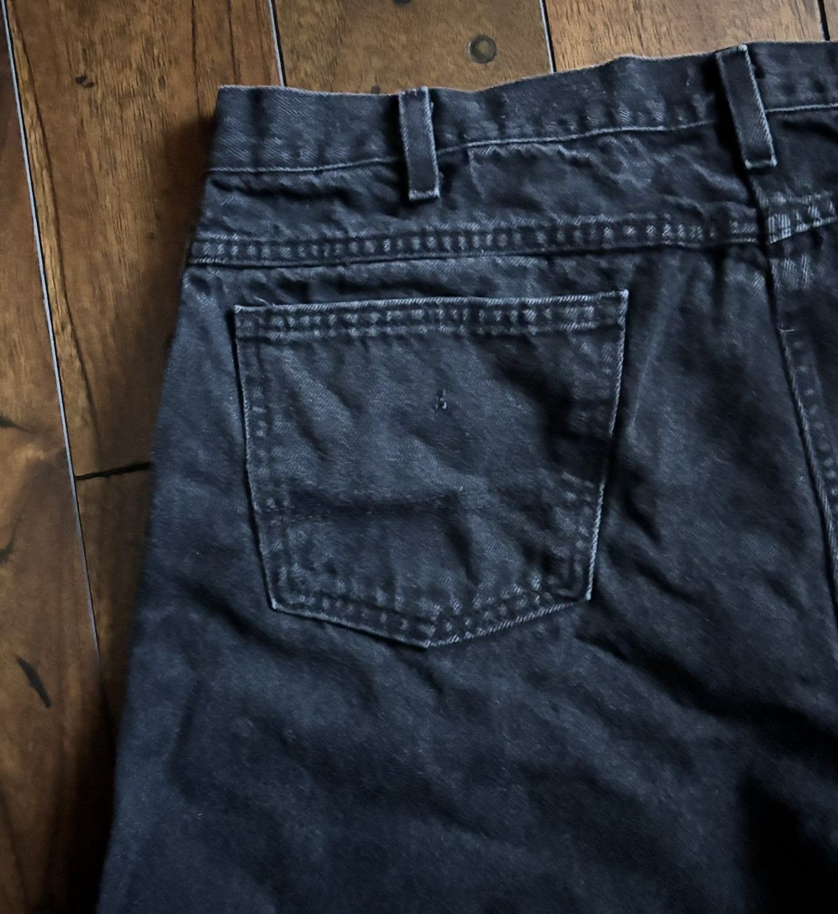 Dickies Dickies Men’s Work Pants 38x30 Black Relaxed Fit Denim Jeans Size US 38 / EU 54 - 8 Thumbnail