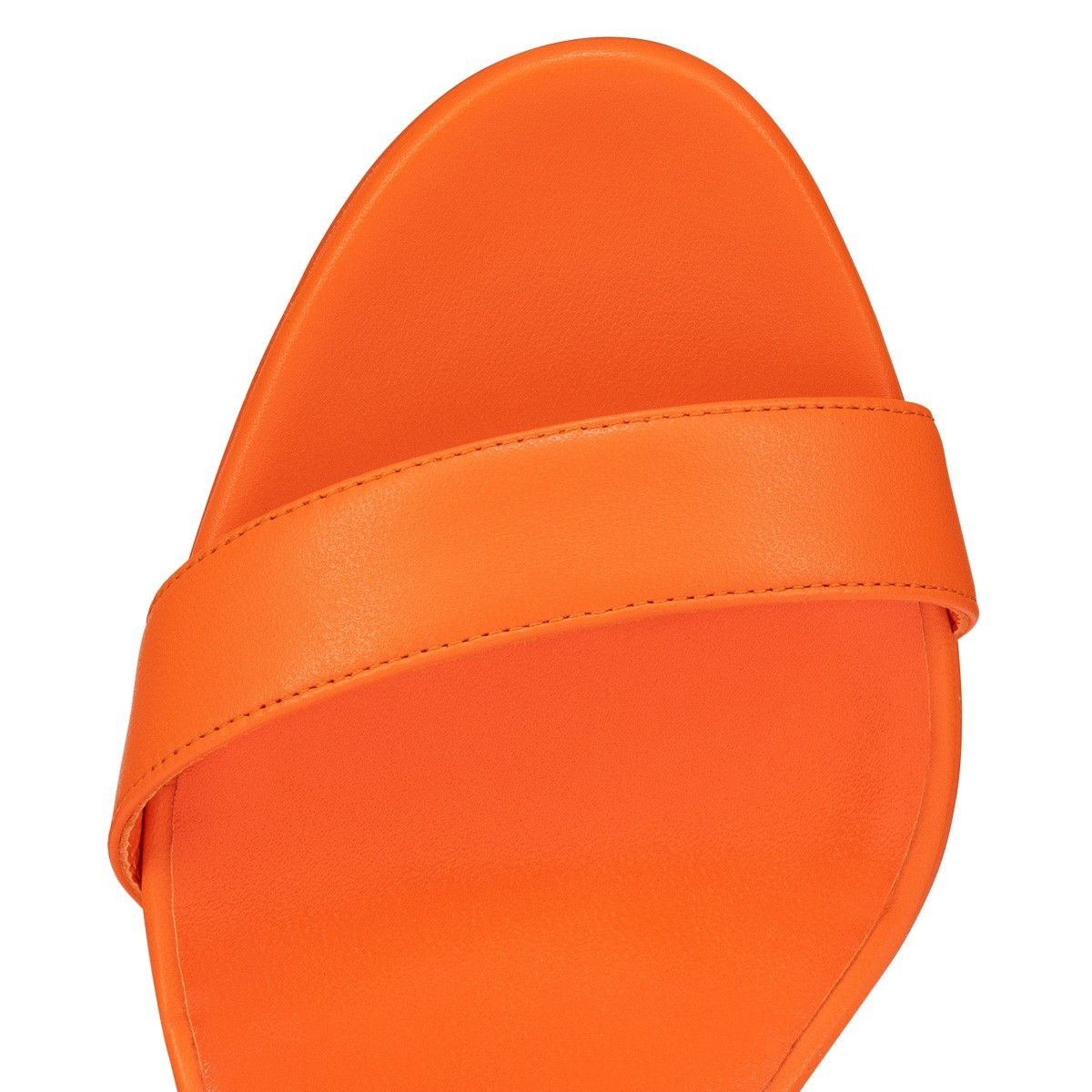 o1w1db10425 Heels in Orange