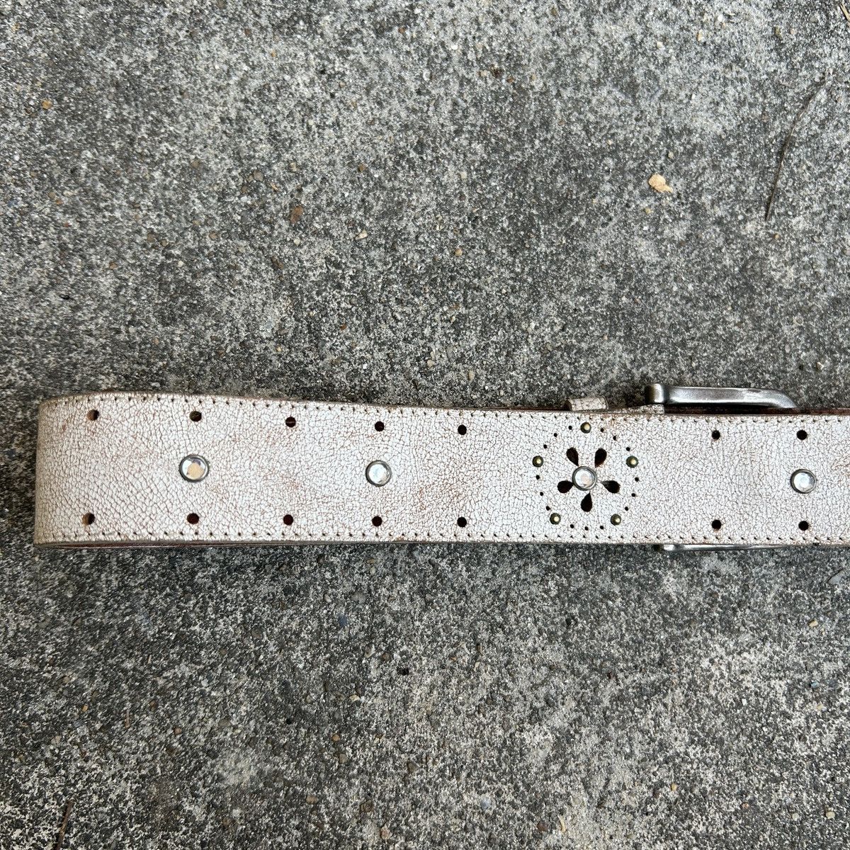 Vintage Vintage studded leather belt (Ka-pi-tal Style) Size ONE SIZE - 6 Thumbnail