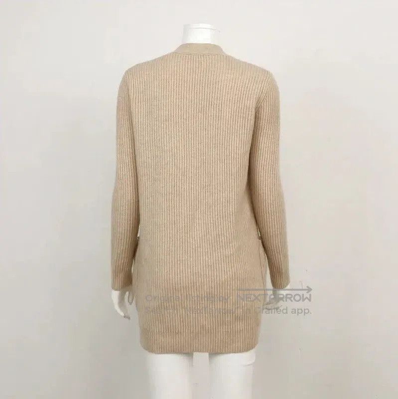 Max Mara MaxMara Beige Cashmere Cardigan for Women . Size XS / US 0-2 / IT 36-38 - 2 Thumbnail