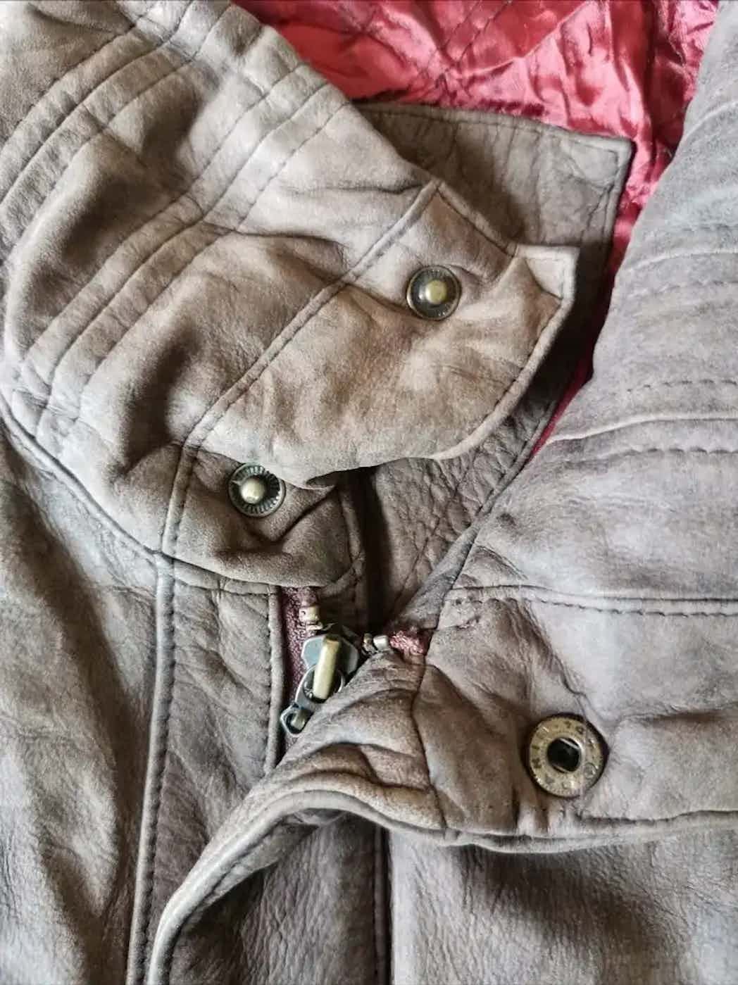 Vintage Vintage Via Nuova Leather Jacket Size US XXL / EU 58 / 5 - 5 Thumbnail