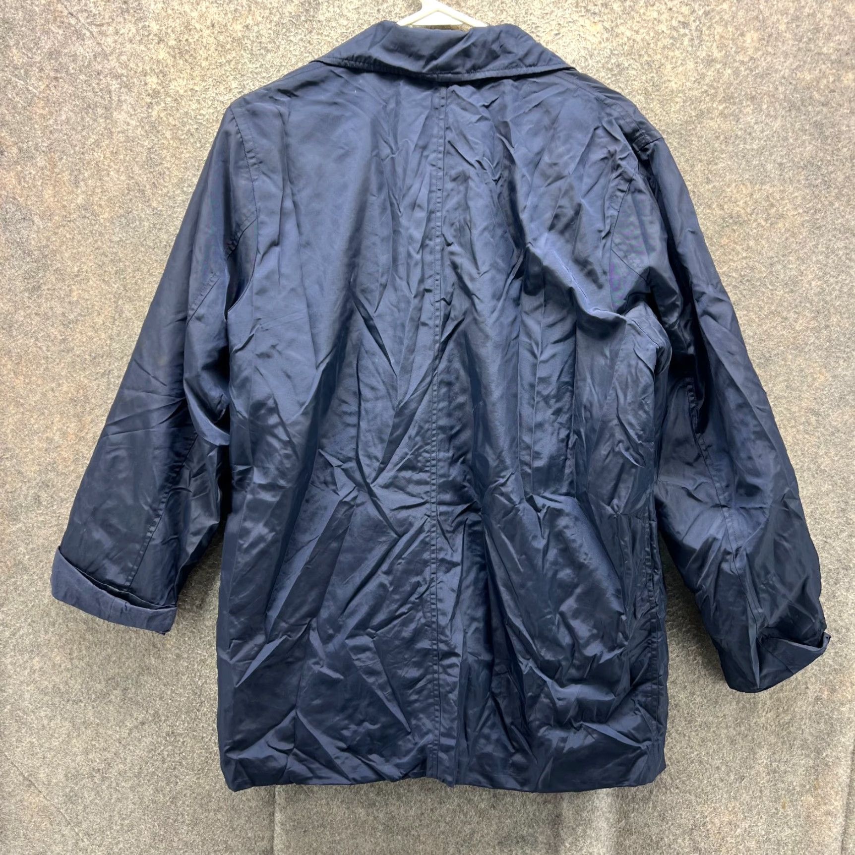 Ralph Lauren VINTAGE Lauren Ralph Lauren Jacket Womens Medium Navy Double Breasted Peacoat Anchor Navy Jacket Women M Navy Peacoat Anchor Rain Coat Size M / US 6-8 / IT 42-44 - 2 Thumbnail