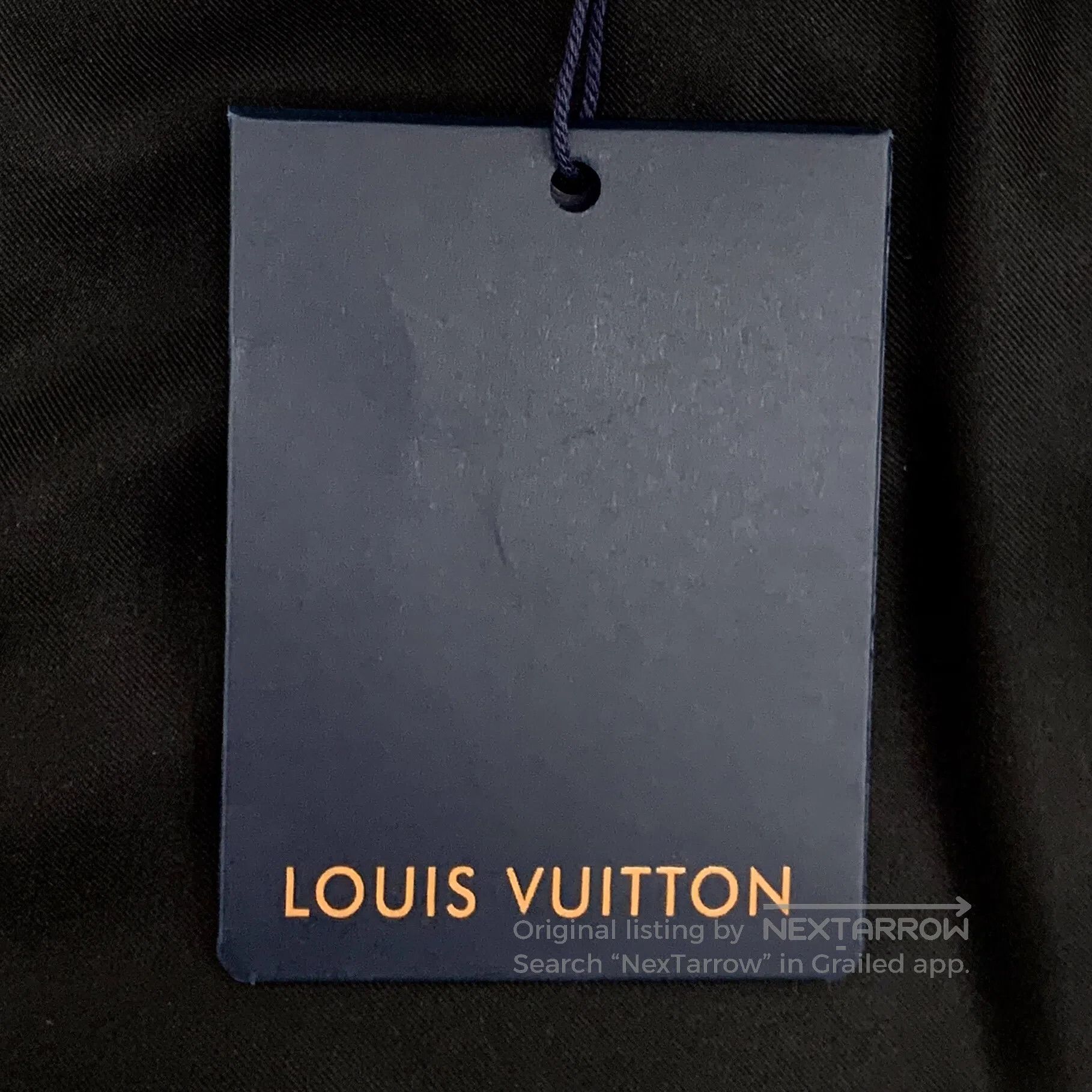 Louis Vuitton Louis Vuitton Black Cotton Wool Lapel Single-breasted Long Size US L / EU 52-54 / 3 - 9 Thumbnail