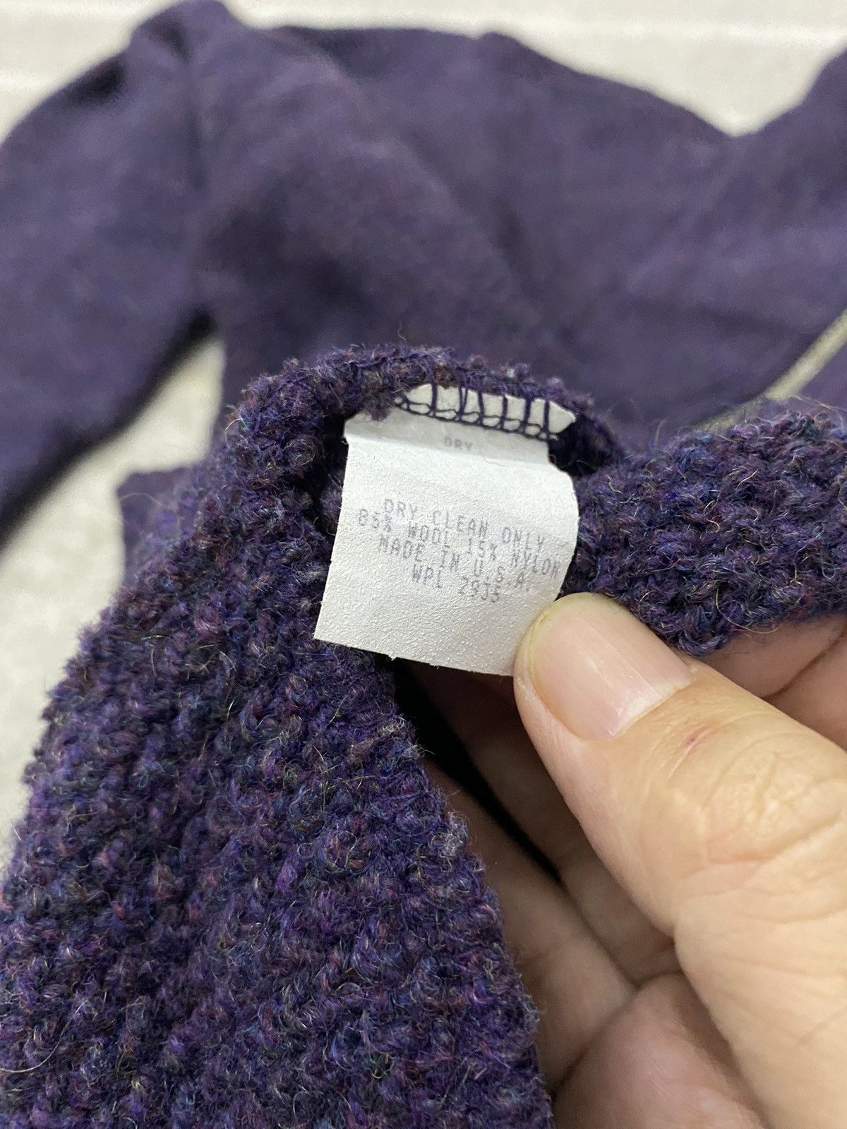 Rei × Vintage Vintage Rei Half Zipper Crochet Sweater Size US S / EU 44-46 / 1 - 7 Thumbnail