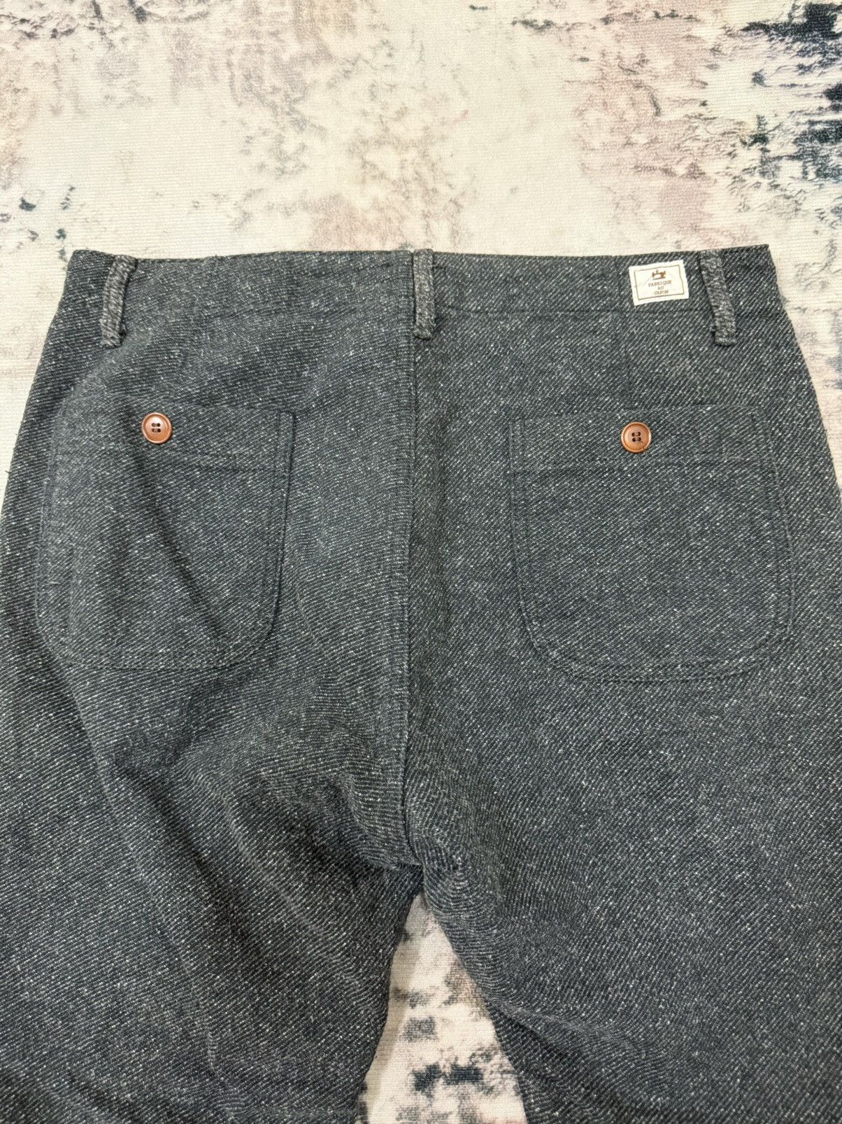 Edition Japan × Japanese Brand Mc Apache Fabrique Au Japon Wool Casual Pants Size US 34 / EU 50 - 11 Thumbnail
