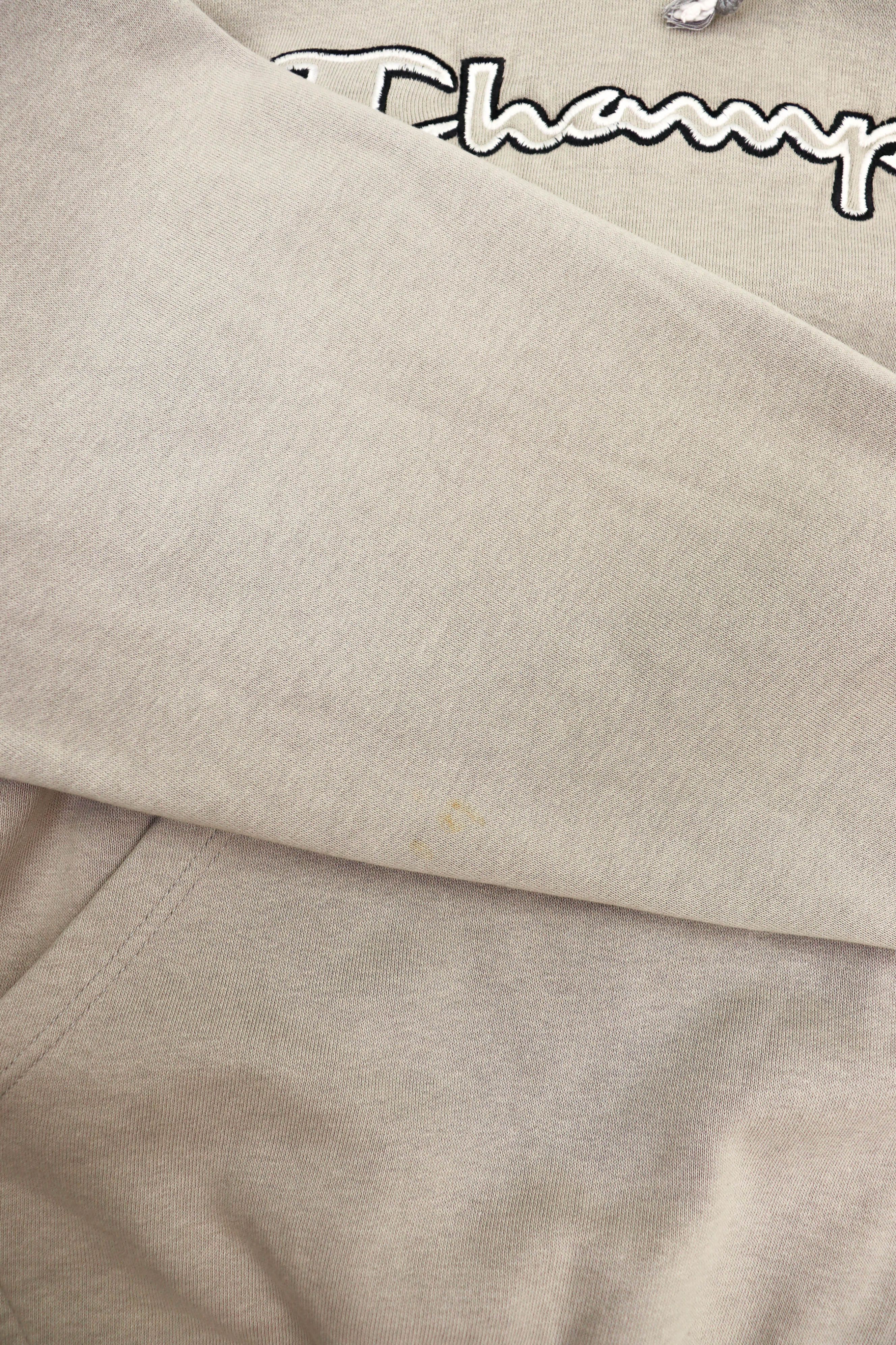 Champion 90s Vintage Champion NY USA Sun Faded Beige Hoodie Size US L / EU 52-54 / 3 - 10 Thumbnail