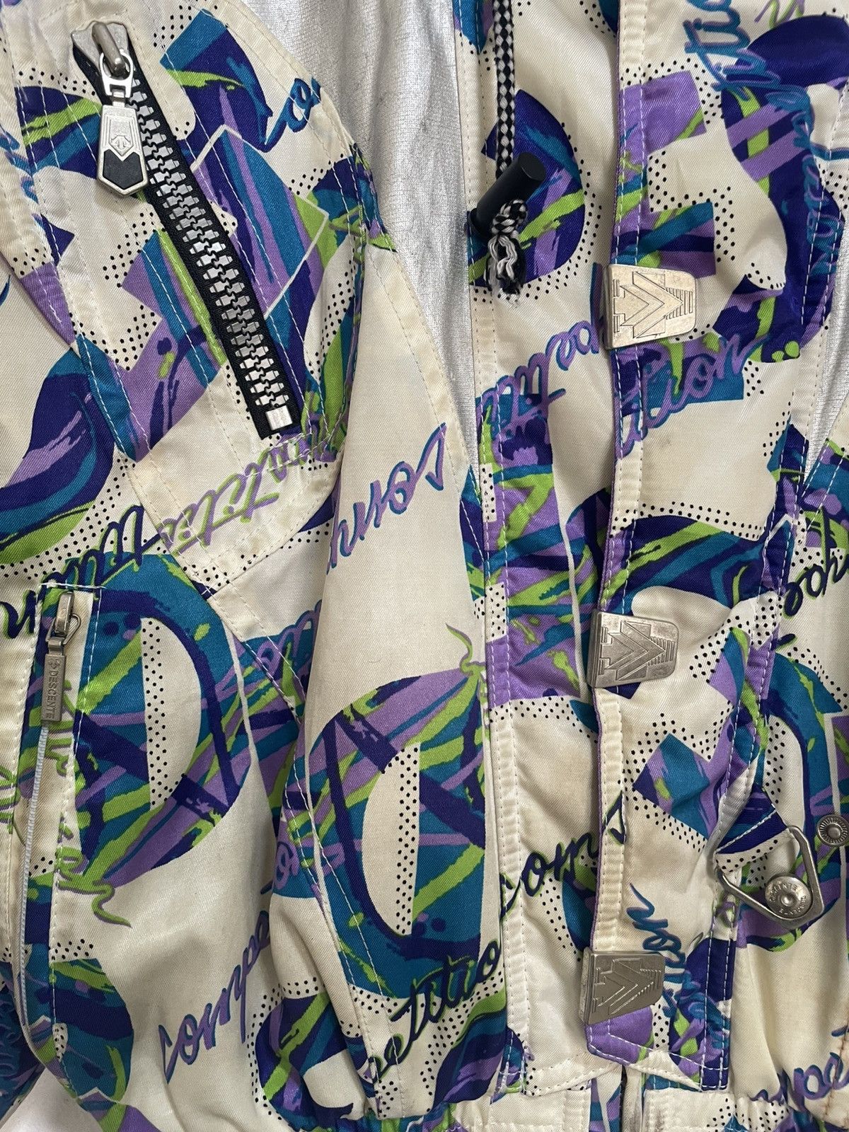 Descente × Vintage Vintage Descente allover print retro ski jacket Size US M / EU 48-50 / 2 - 2 Thumbnail
