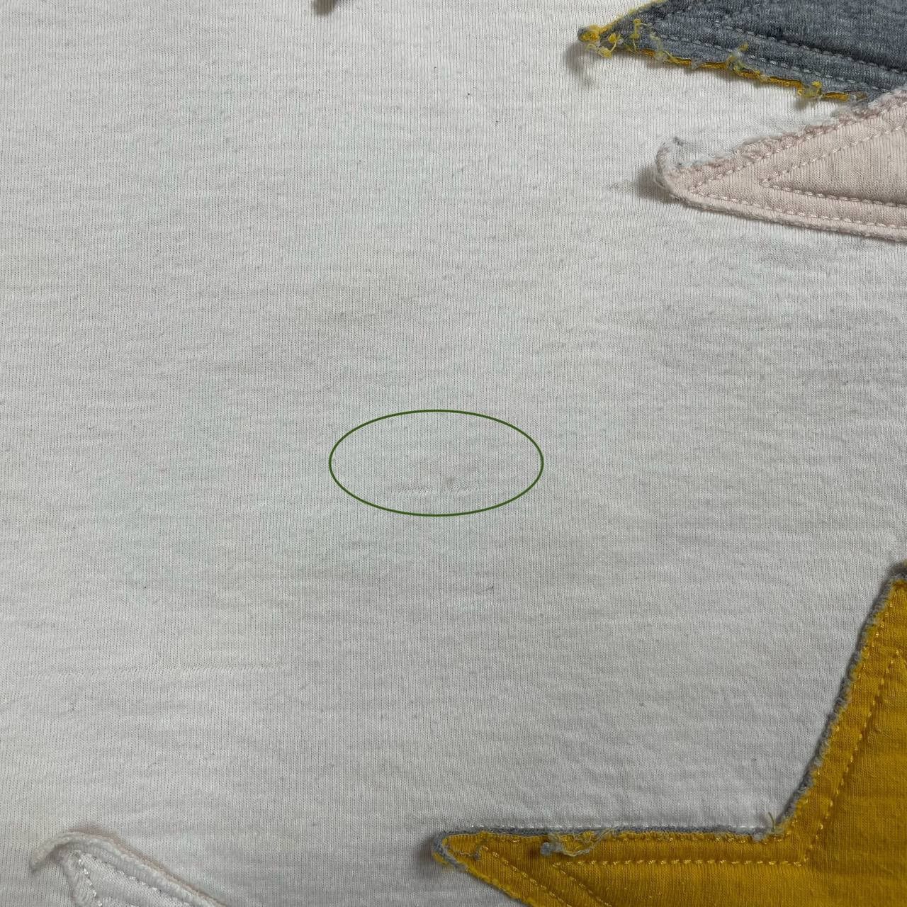 Designer × Stella McCartney Stella McCartney Star Patches Jersey T Shirt Women’s Beige Size XS / US 0-2 / IT 36-38 - 19 Thumbnail
