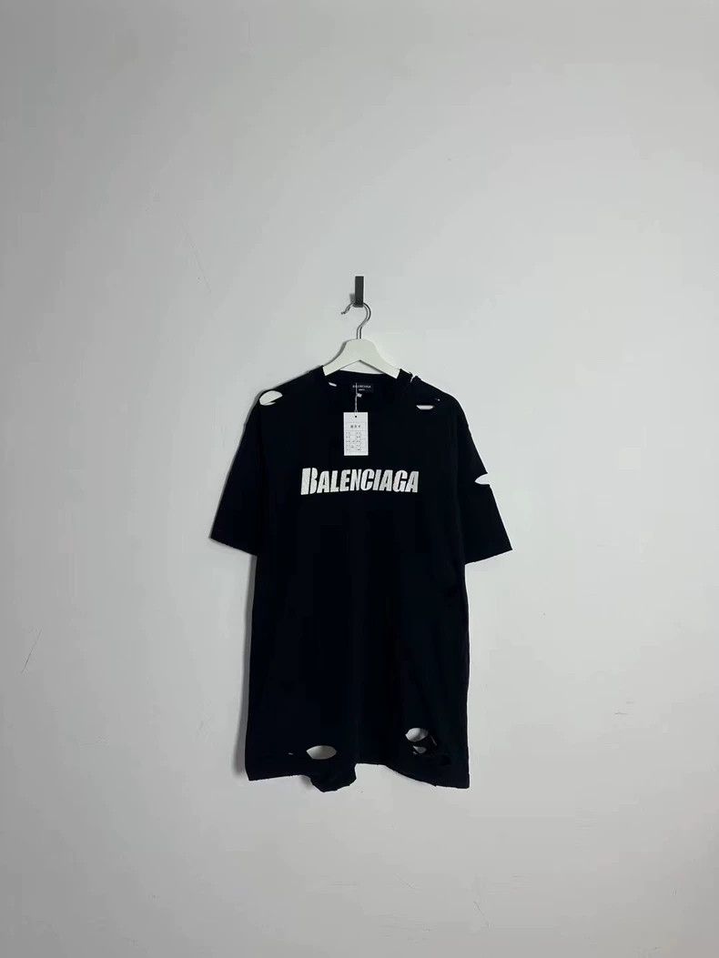 Other Balenciaga Short sleeves with big holes Size US XXS / EU 40 - 1 Thumbnail