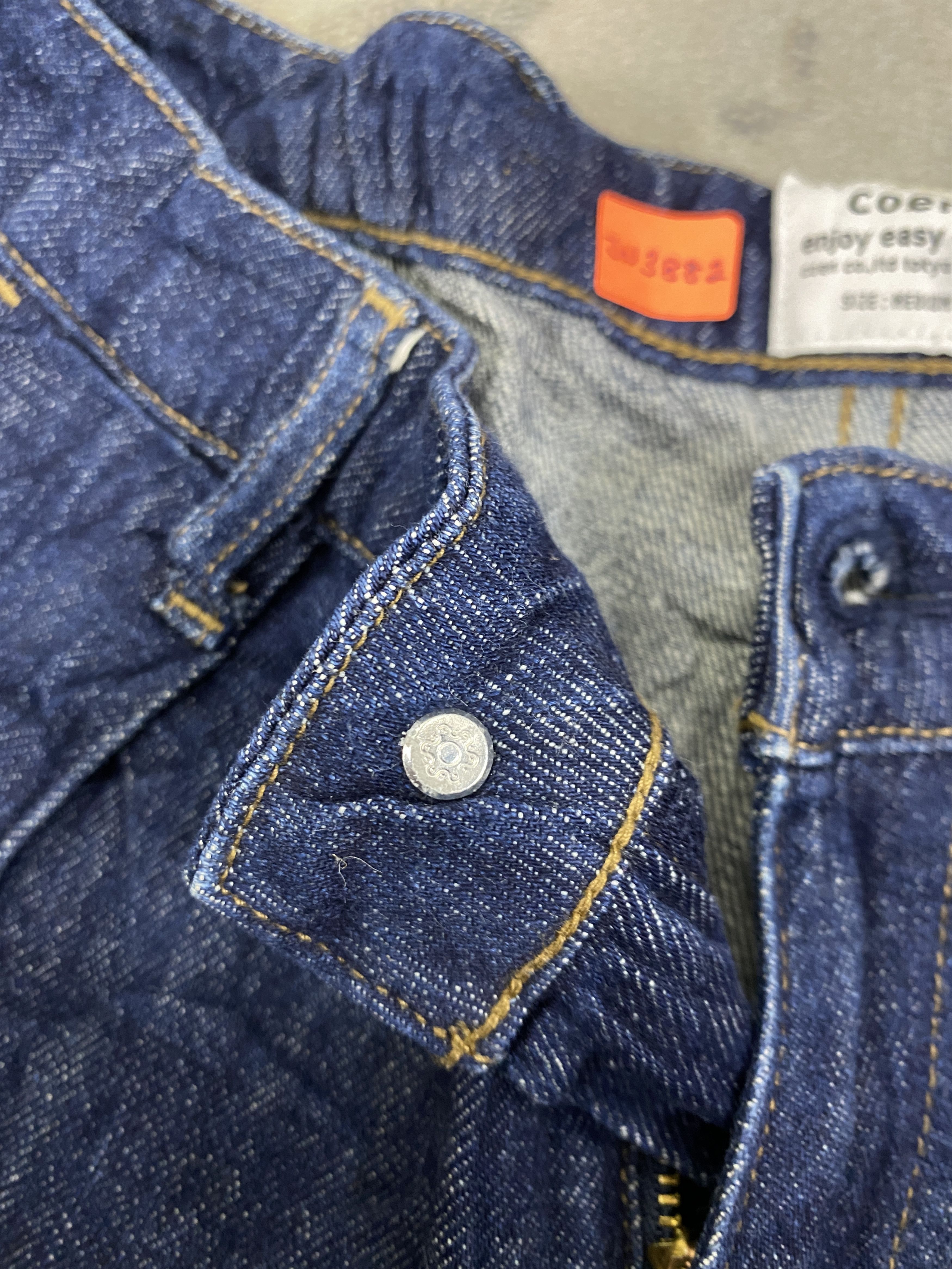 Yohji Yamamoto Vintage Baggy yohji yamamoto style Jeans 28x28 Denim- JN3882 Size US 28 / EU 44 - 7 Thumbnail