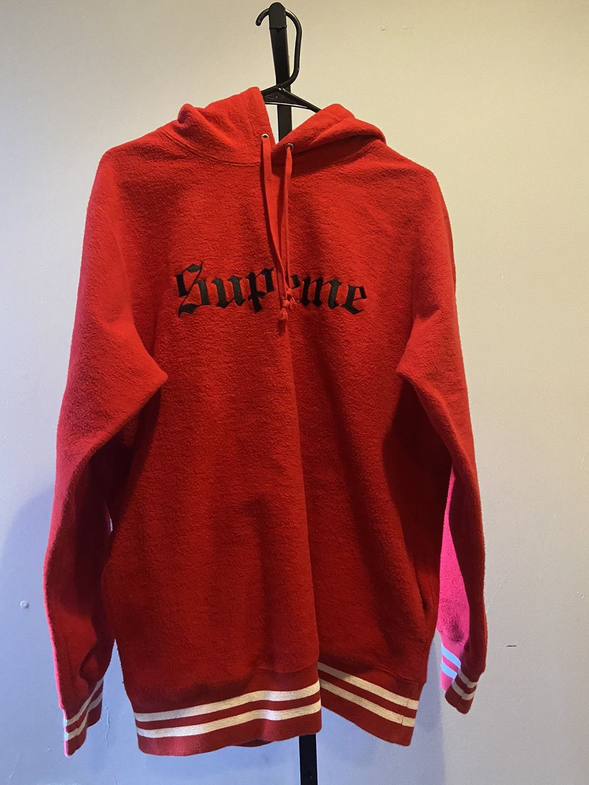 Supreme Supreme FW16 Reverse Fleece Hoodie Size US L / EU 52-54 / 3 - 2 Thumbnail