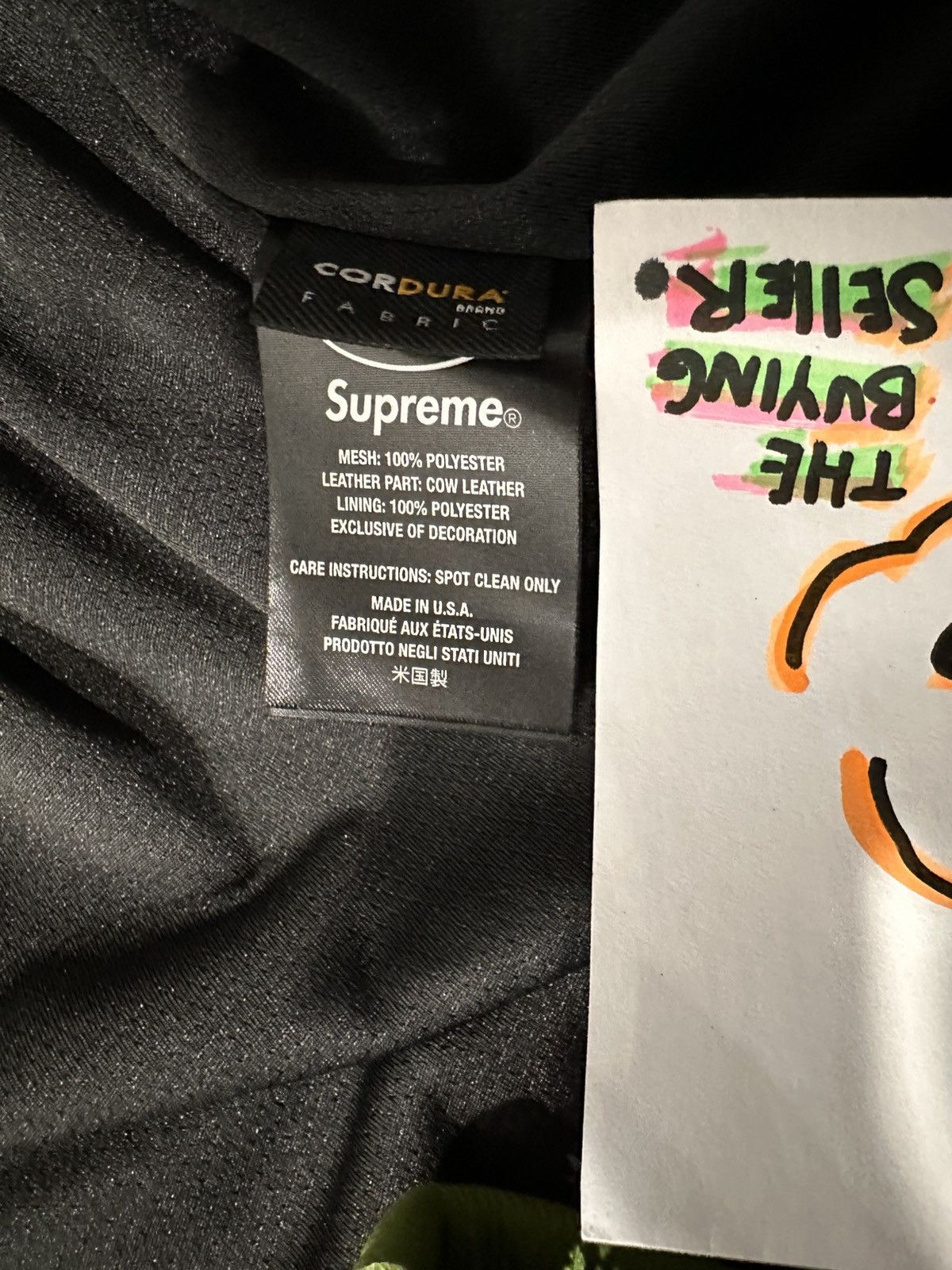 Supreme × Vanson Leathers SUPREME X VANSON CORDURA Size US XL / EU 56 / 4 - 10 Thumbnail
