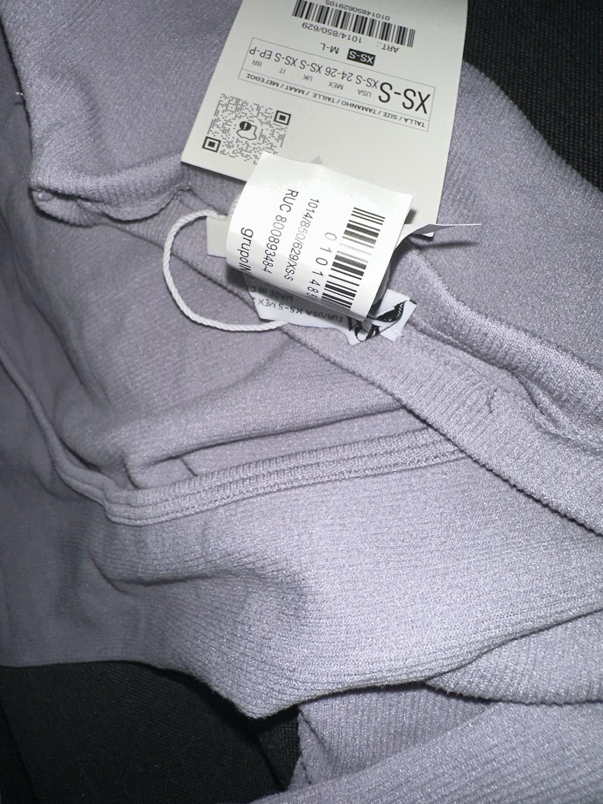 Zara Zara Purple Body Top Size XS-S With Open Back Size S / US 4 / IT 40 - 3 Thumbnail