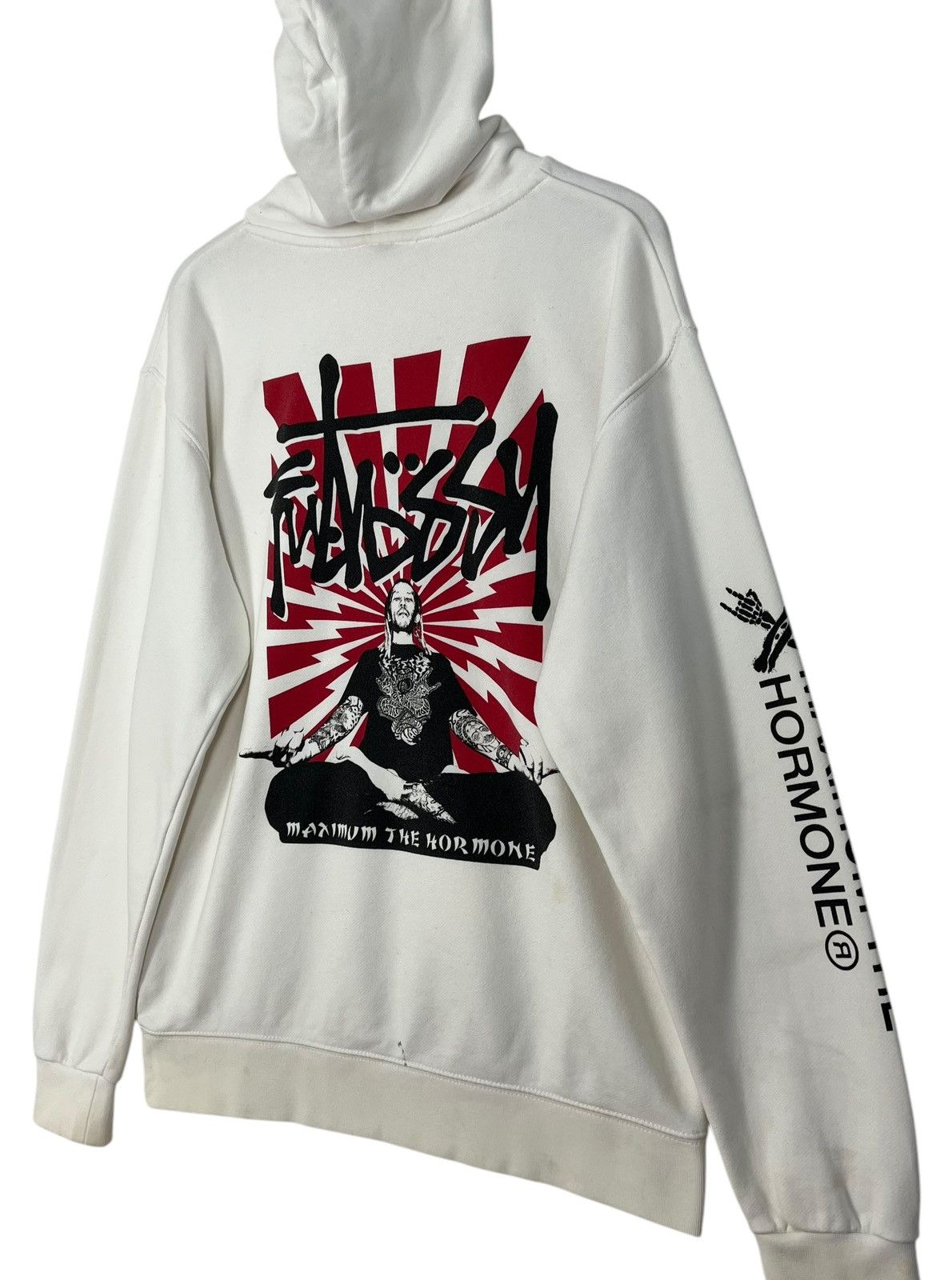 Band Tees Ripped Off Stussy!! Vintage Maximum The Hormone Heavy Metal Size US L / EU 52-54 / 3 - 4 Thumbnail