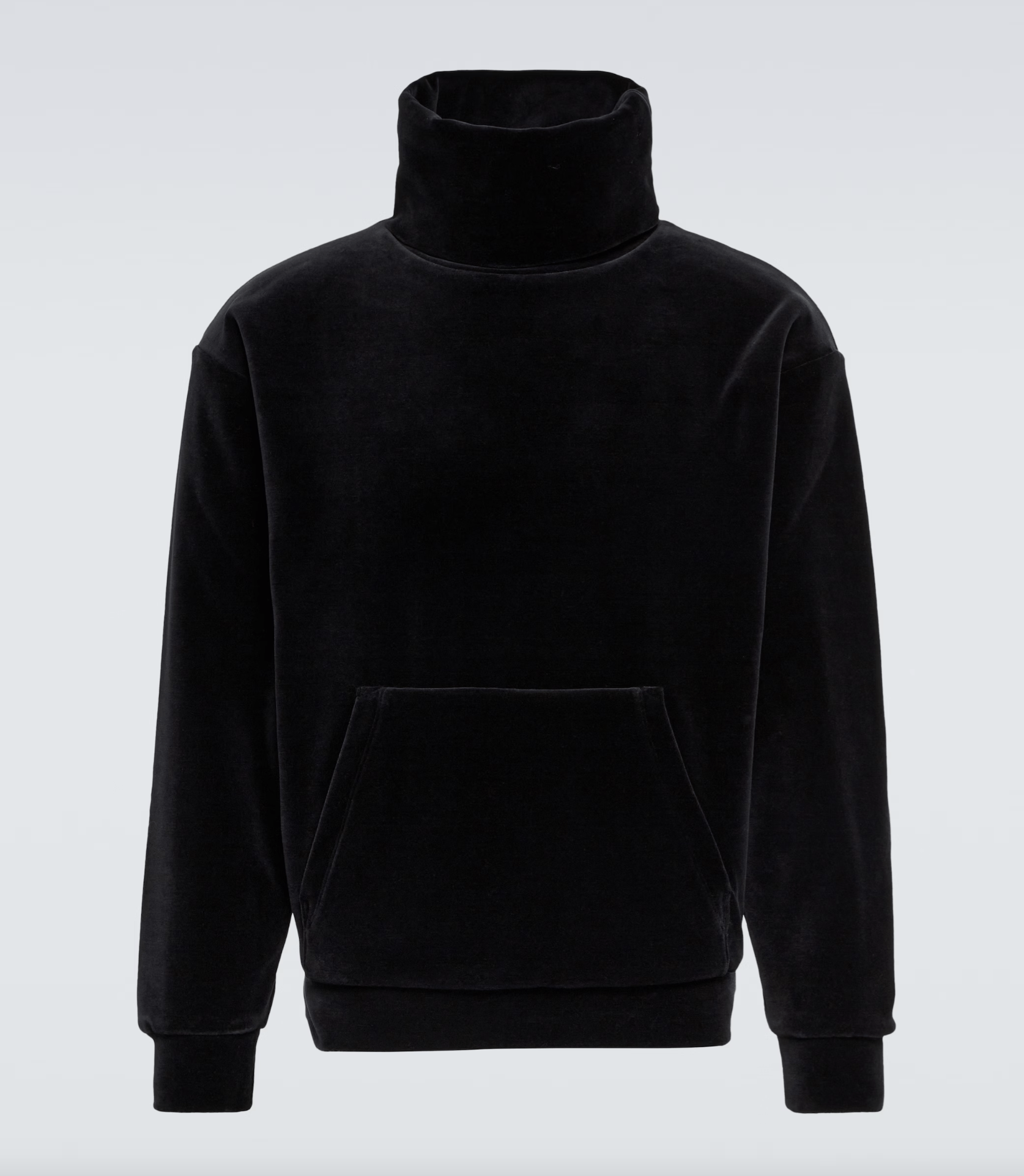 Saint Laurent Paris Velvet turtleneck sweatshirt Size US XXL / EU 58 / 5 - 1 Thumbnail