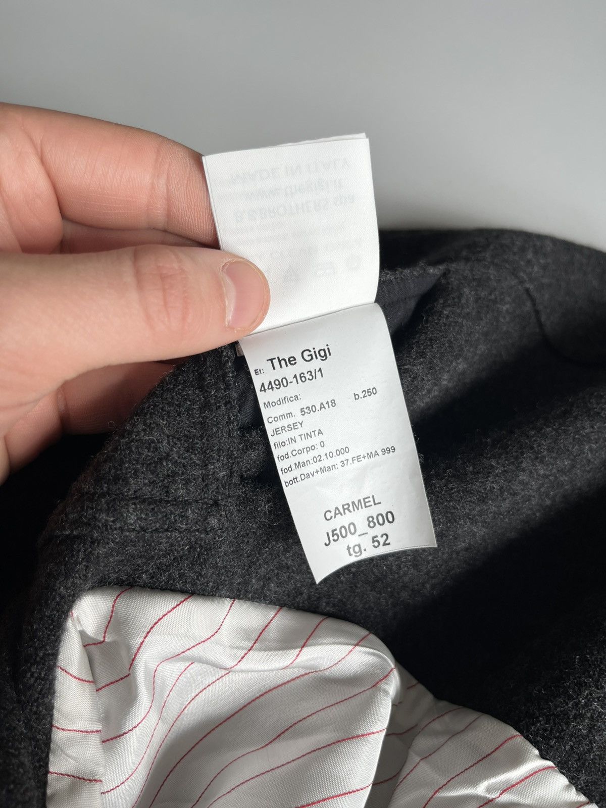 THE GIGI The Gigi AW18 Carmel wool & viscose blend jacket Size US L / EU 52-54 / 3 - 13 Thumbnail
