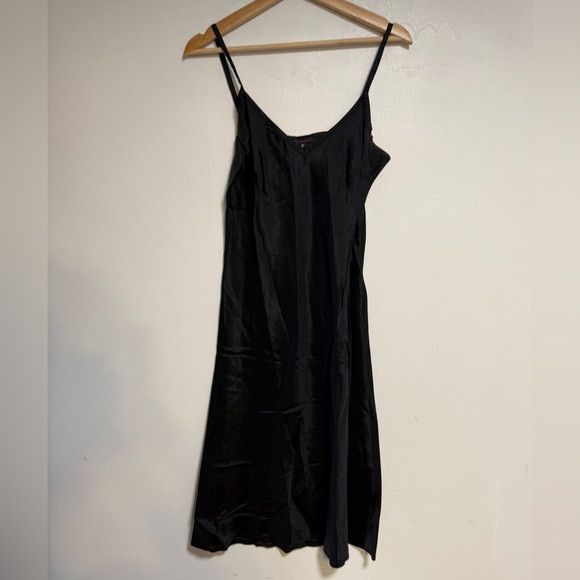 Other Grayson Riley Black Sheer Striped Dress w Slip – Sz S Size S / US 4 / IT 40 - 9 Thumbnail