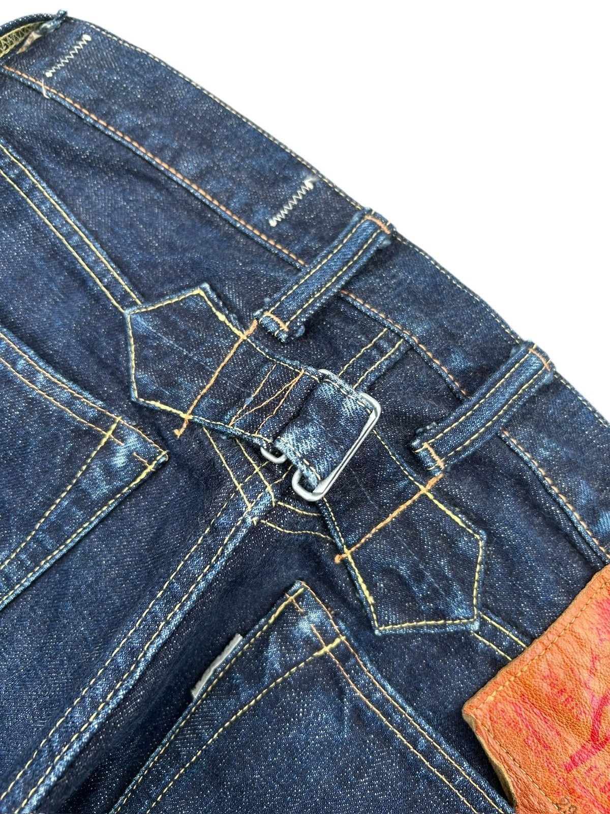 Kapital Buckle Back KAPITAL Selvedge Denim Jeans Size US 30 / EU 46 - 12 Thumbnail