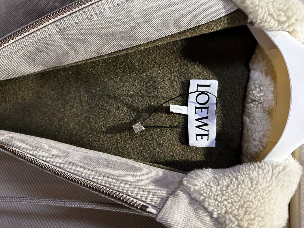 Loewe LOEWE Solid color hooded zipper jacket Size XS / US 0-2 / IT 36-38 - 1 Thumbnail
