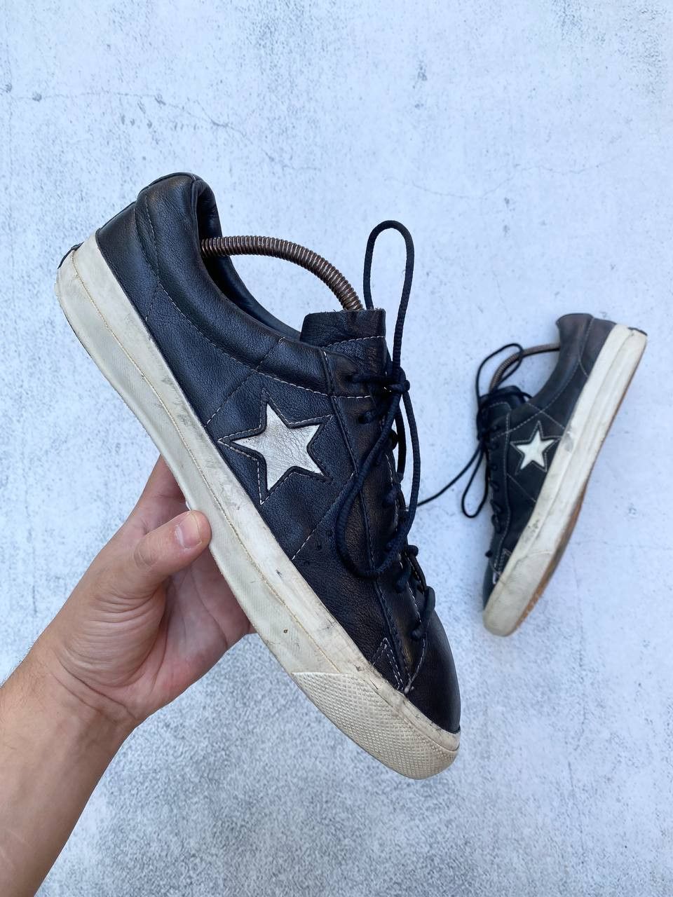 John Varvatos Converse Golden Goose Style Faded Y2K Sneakers