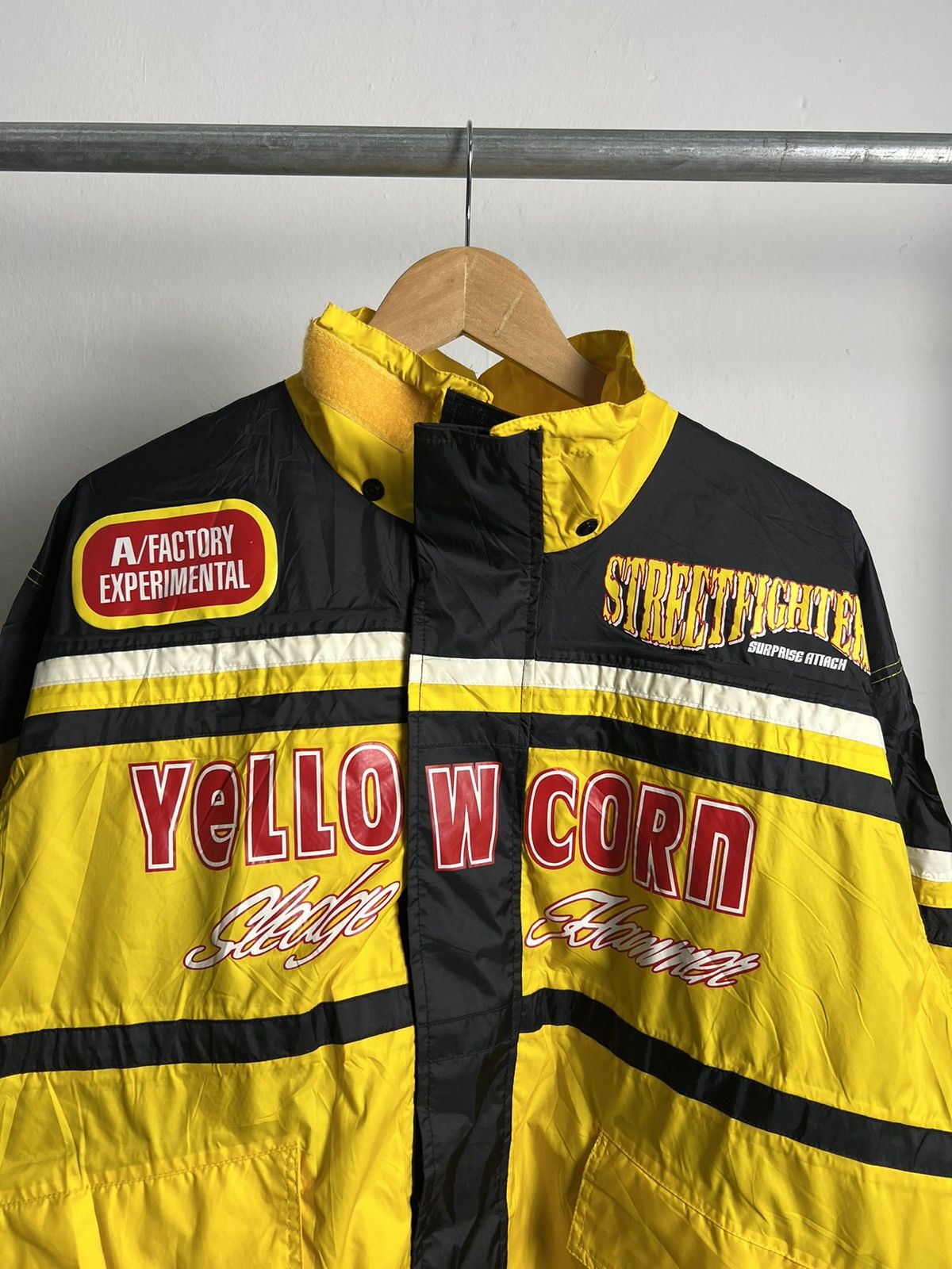Vintage × YELLOW CORN Vintage YellowCorn Racing Sledge Hammer Windbreaker Size US L / EU 52-54 / 3 - 2 Thumbnail