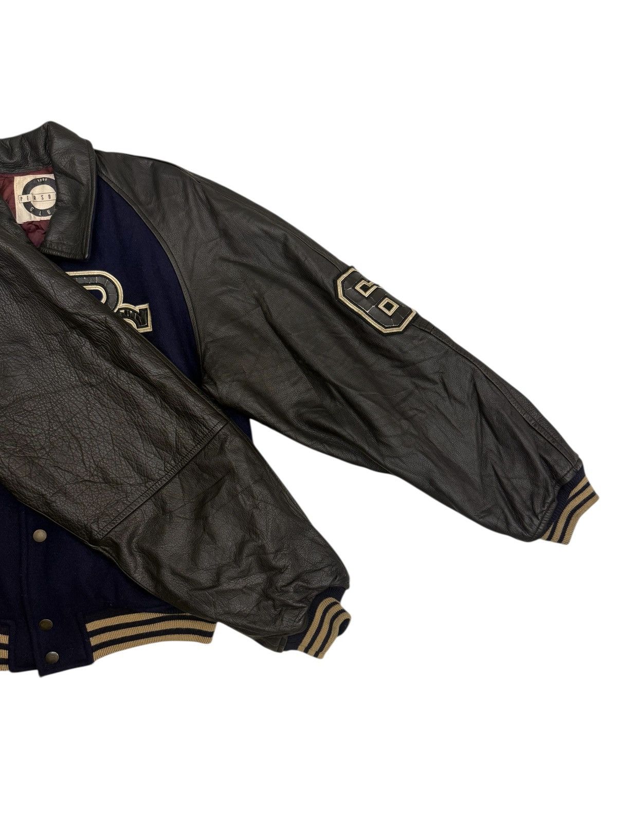 Vintage Vintage 80s Persons Club staff varsity jacket Size US M / EU 48-50 / 2 - 5 Thumbnail