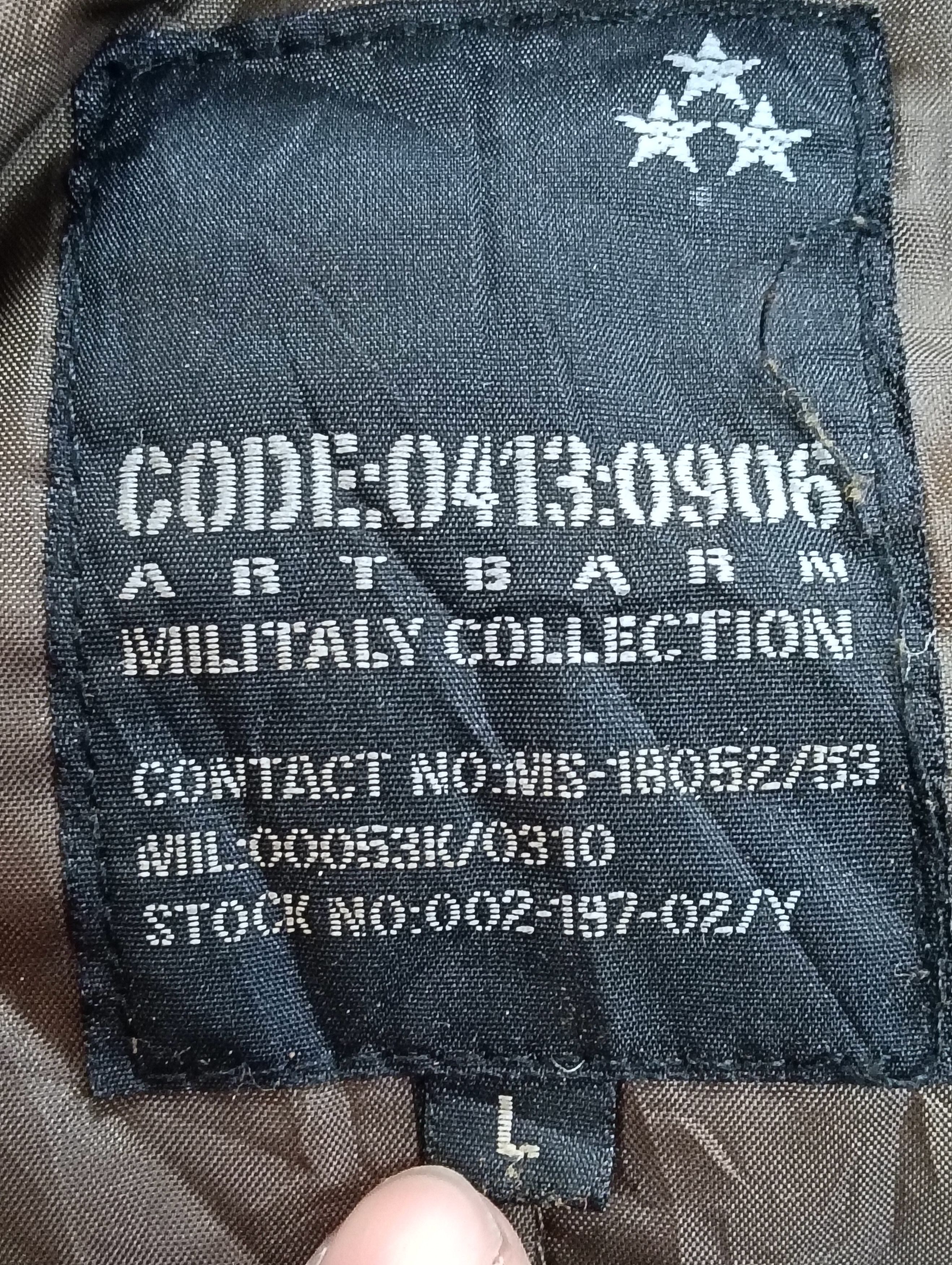 Japanese Brand Vintage Art Barn Tiger stripe camo N- 3B Parka jacket. Size US L / EU 52-54 / 3 - 5 Thumbnail