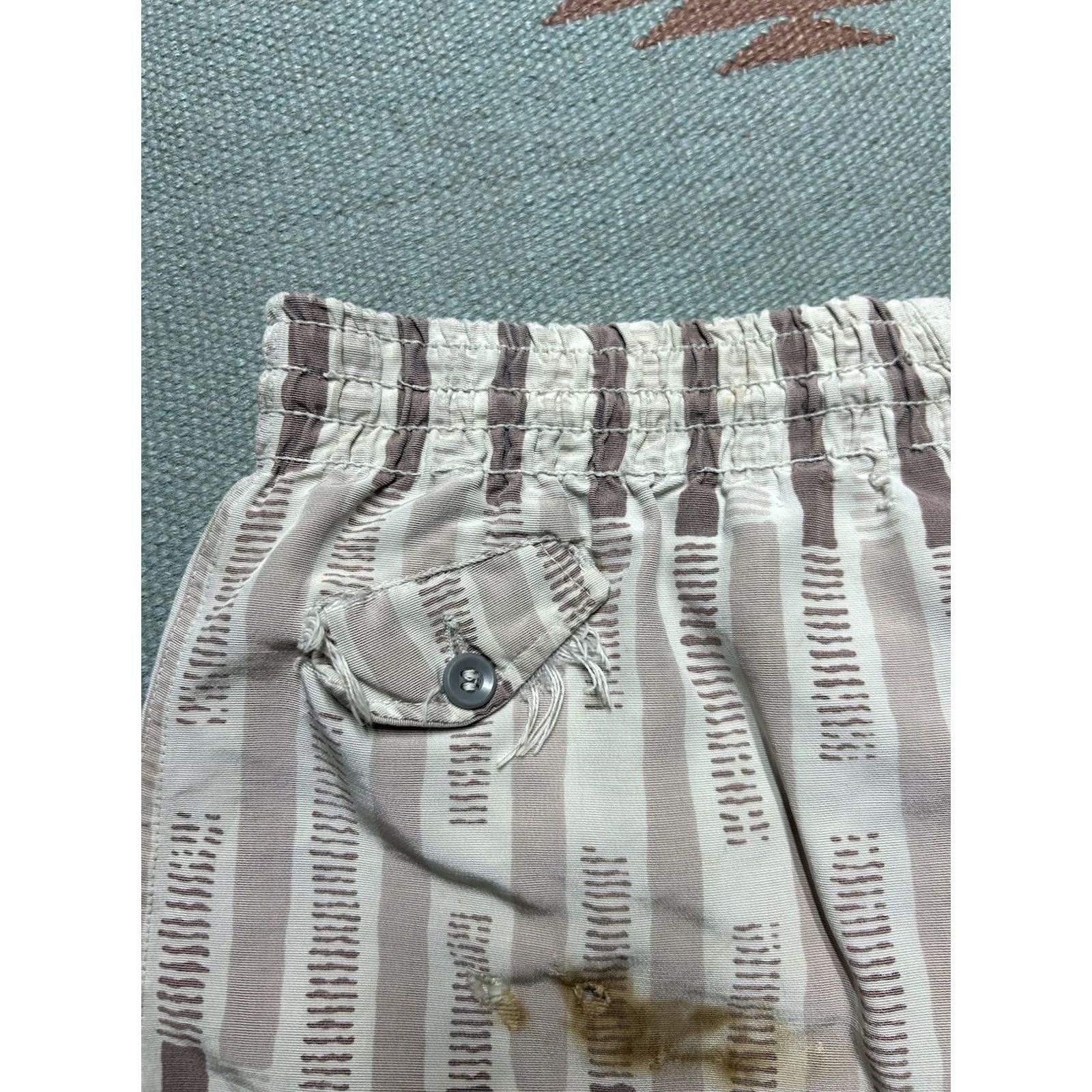 Vintage VINTAGE 50s 60s men’s swim trunks shorts rayon distressed beach large Size US 33 - 4 Thumbnail