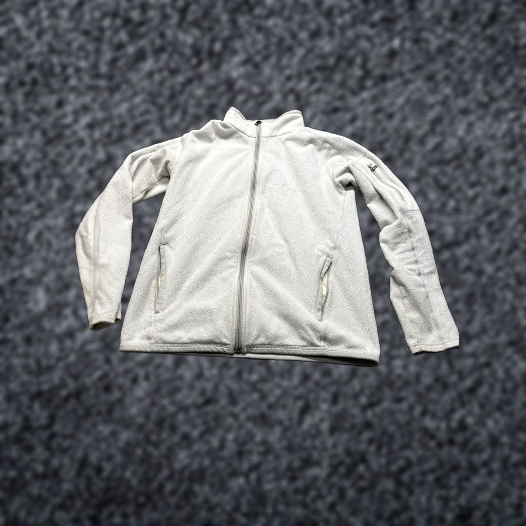Patagonia Patagonia Jacket Women’s Small Full Zip White Fleece Sweatshirt Stretch Size S / US 4 / IT 40 - 1 Thumbnail