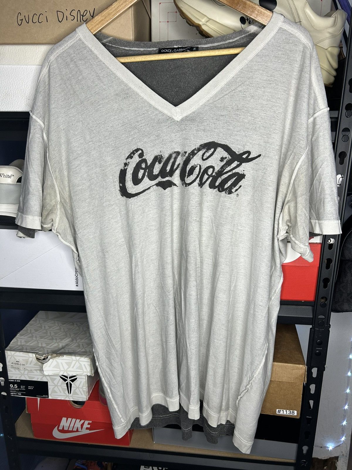 Dolce & Gabbana Dolce and Gabbana Coca Cola Double Lined Distress 